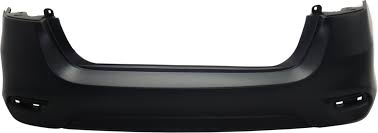NISSAN SENTRA 2016-2019 — REAR BUMPER PRIMED; NO EXHAUST CUTOUT; SENTRA 2016-2019 (EXCEPT SR) CAPA