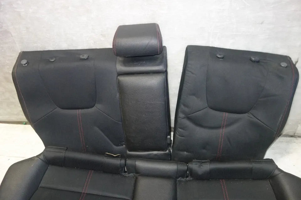 JDM Subaru Impreza WRX STi Rear Seats 2011-2014 Hatchback GRB Red Stitching