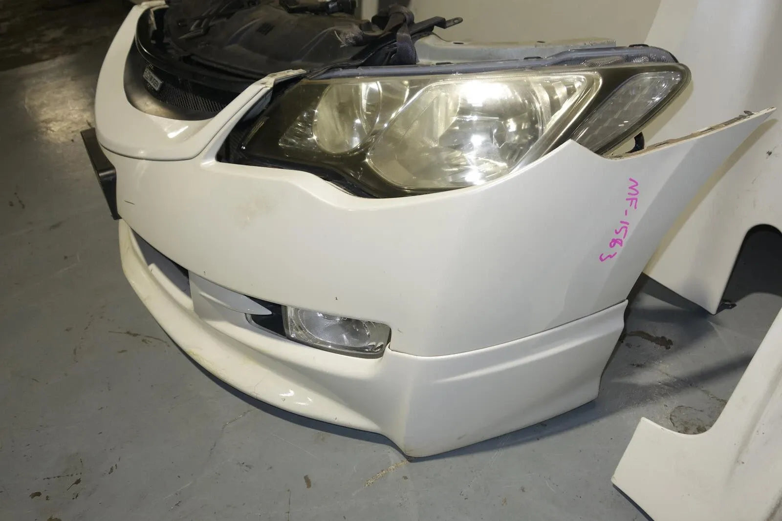 JDM Honda Civic Acura CSX Bumper Lip Headlights Fender Hood Grille 2006-2011 OEM Sideskirts Rear Bumper