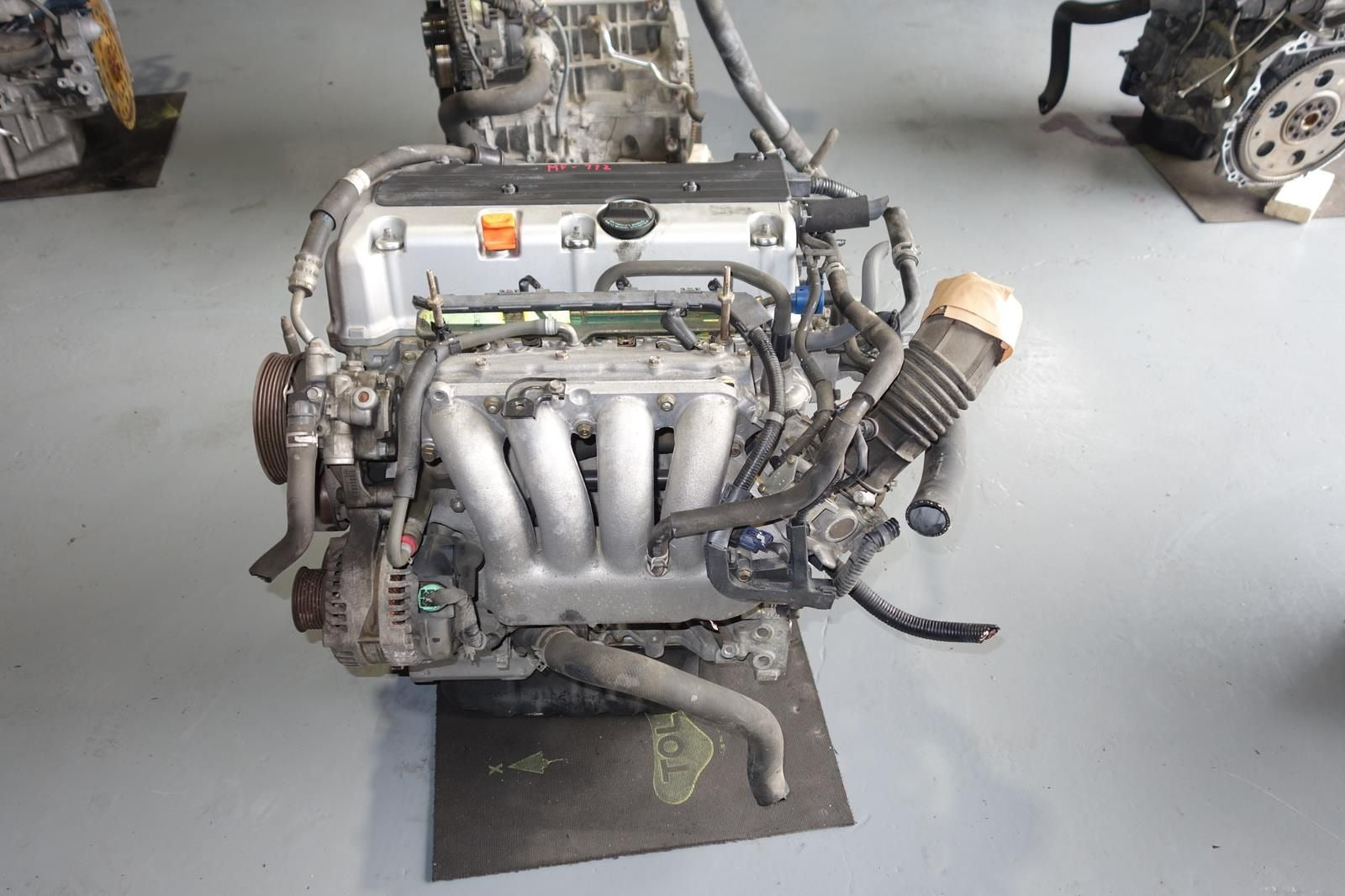 JDM Acura TSX K24A K24A2 2.4L DOHC i-VTEC Engine / Motor ONLY 3-Lobes RBB-1 RBB-2 RBB-3 RBB-4 Head True VTEC 2004-2008 Honda