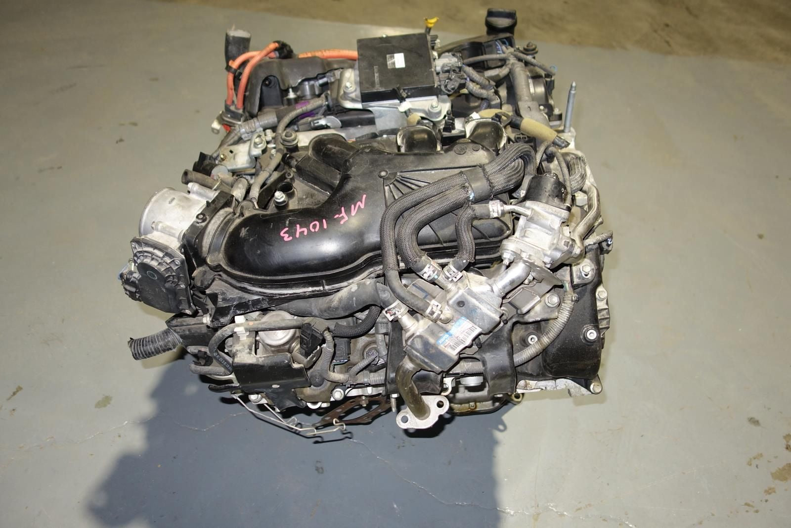 JDM 2017-2019 Toyota Highlander Hybrid 2GR 2GR-FKS 3.5L V6 Engine Motor