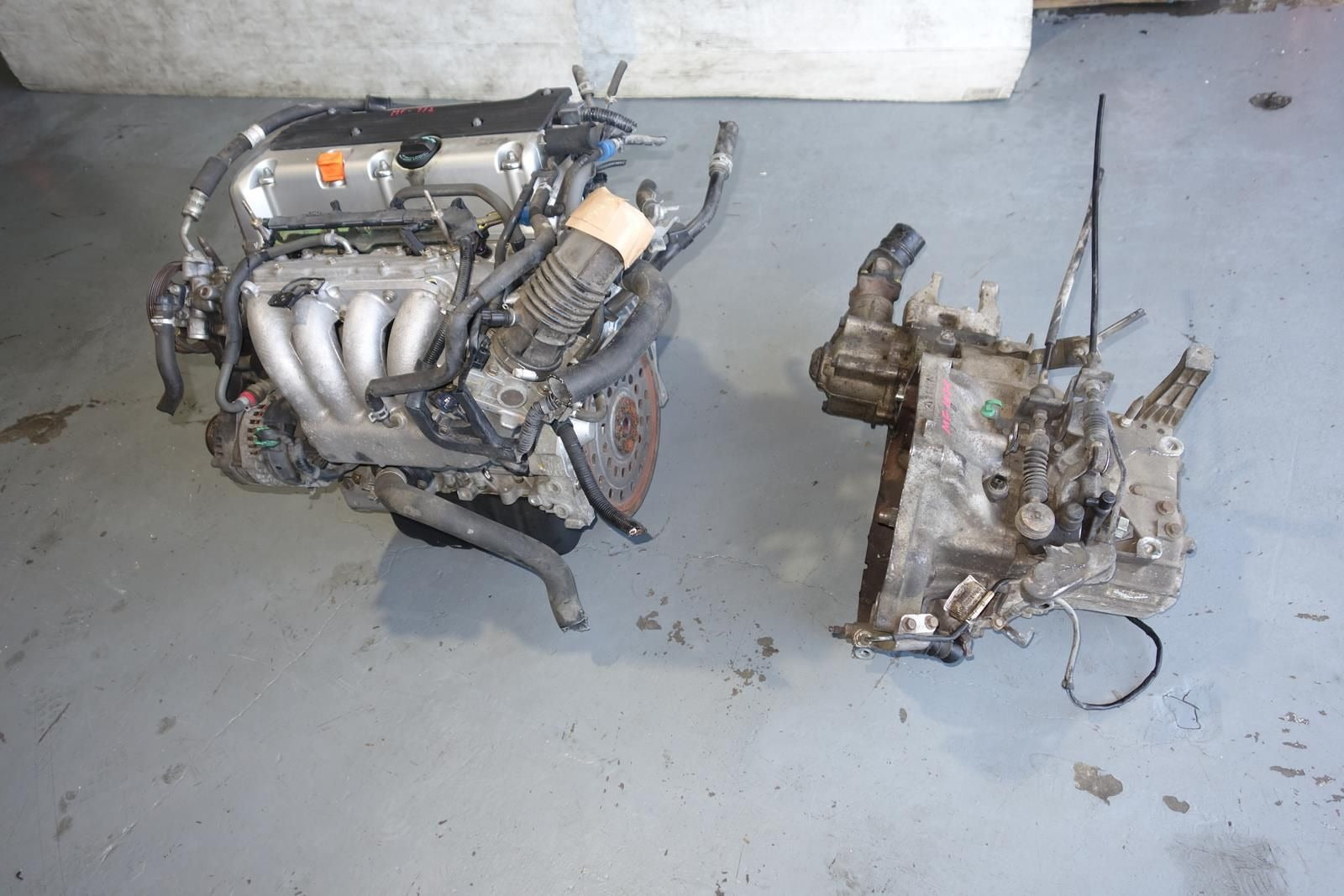 JDM Acura TSX K24A K24A2 2.4L DOHC i-VTEC Engine / Motor + 5speed AWD Transmission Swap 3-Lobes RBB-1 RBB-2 RBB-3 RBB-4 Head True VTEC 2004-2008 Honda