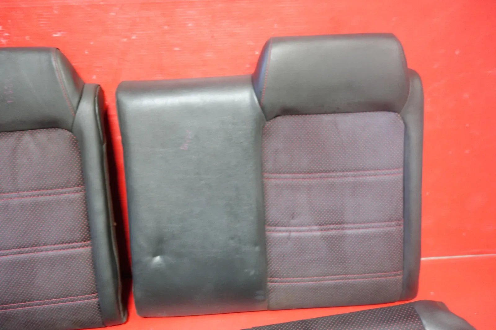 JDM Mazda Familia 323 GTR GT-R BG8Z OEM Rear Seats Leather Suede 1989-1994