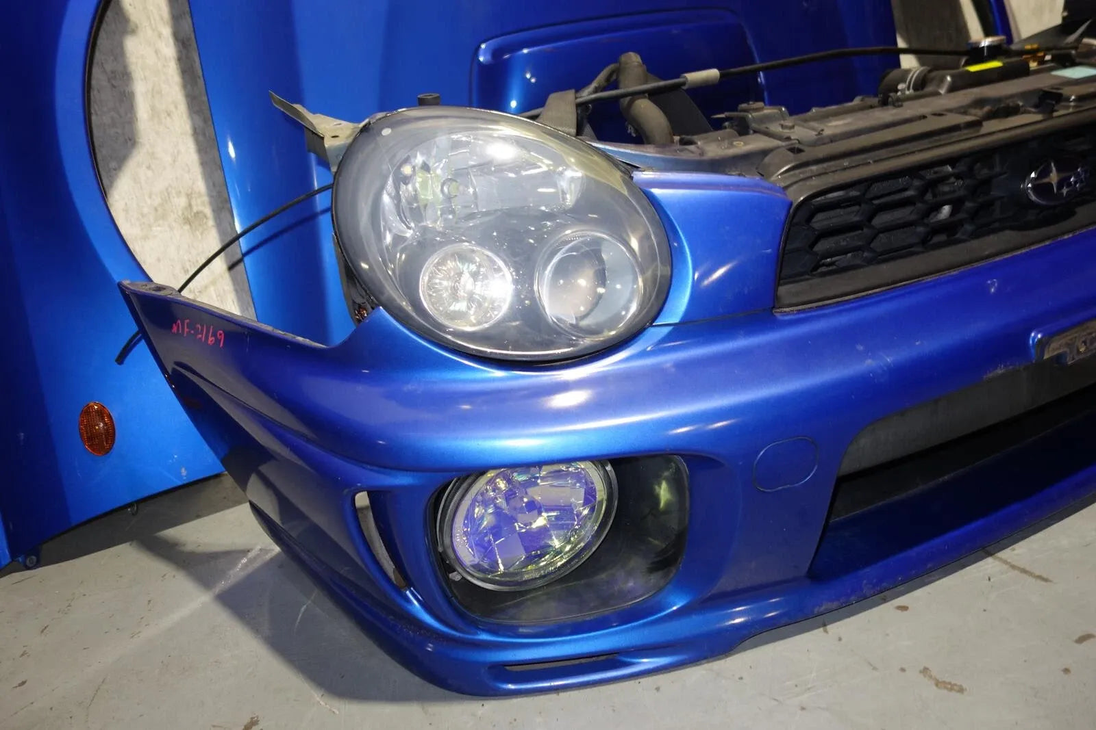 JDM Subaru Impreza WRX STi V7 GGB Bumper Headlights Hood Grille Fenders 2002-03
