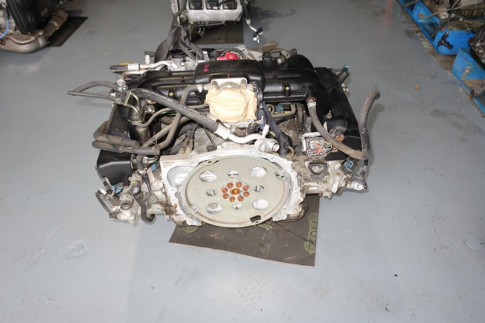 JDM Subaru Legacy EZ30 H6 3.0L Complete Engine Motor ONLY 2003-2009