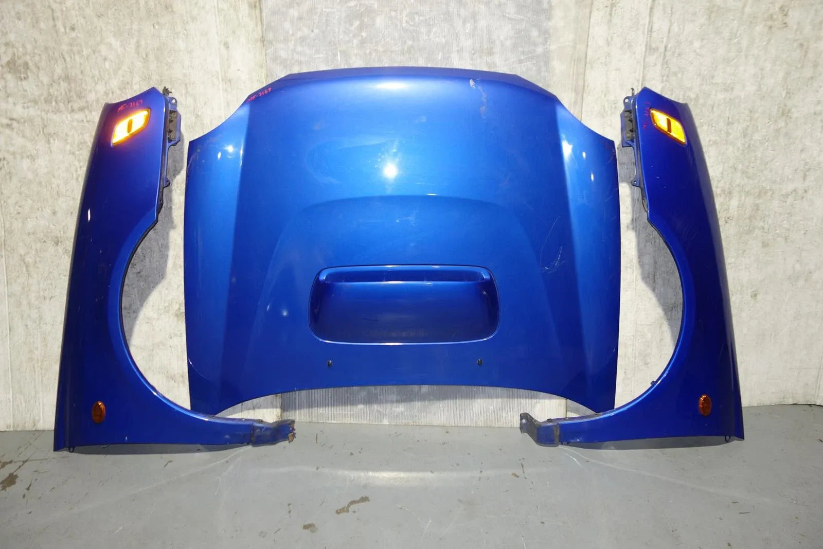 JDM Subaru Impreza WRX STi V7 GGB Bumper Headlights Hood Grille Fenders 2002-03