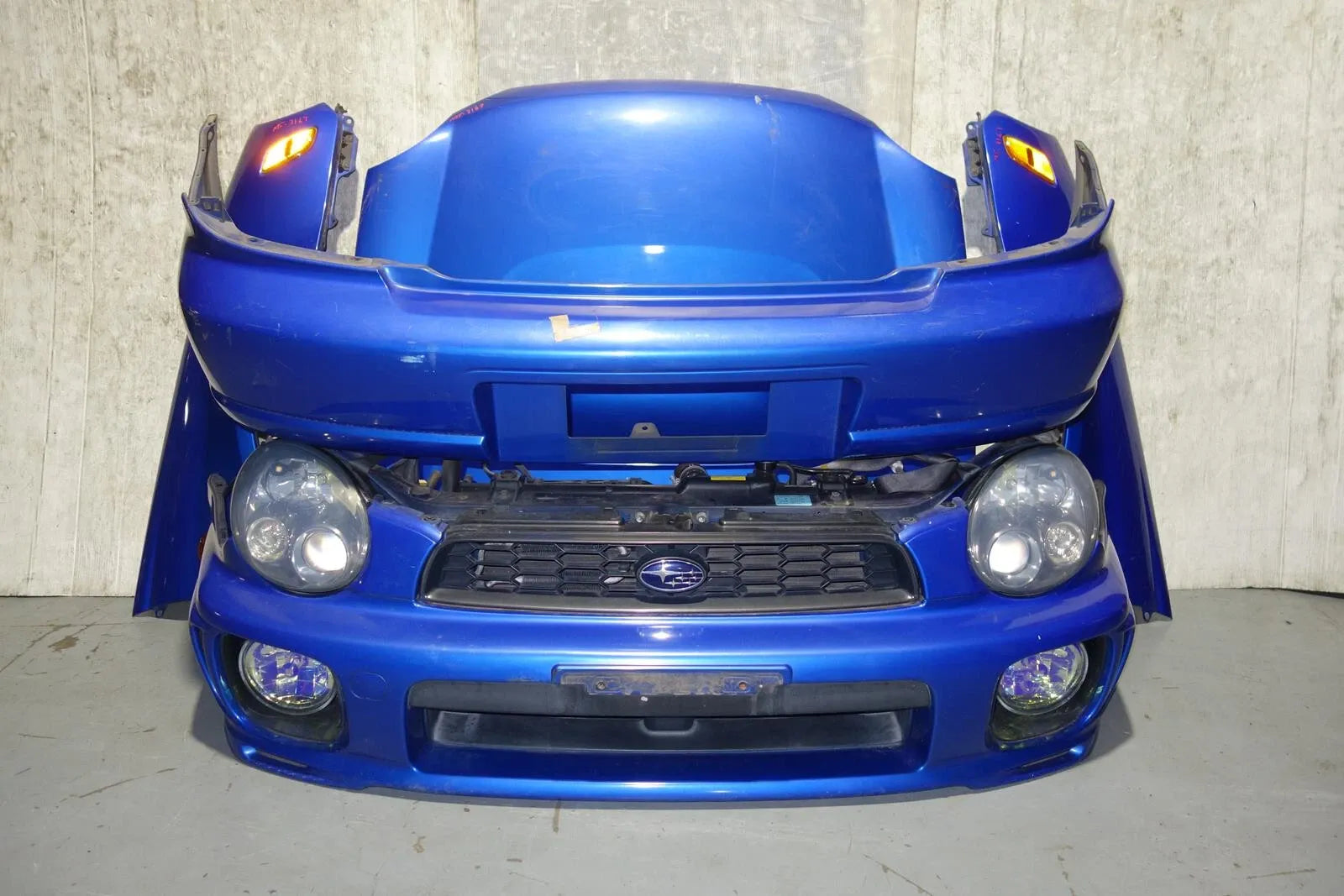 JDM Subaru Impreza WRX STi V7 GGB Bumper Headlights Hood Grille Fenders 2002-03