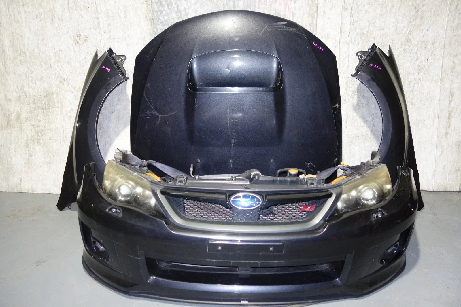 JDM Subaru WRX STi GRB GRF GVF V10 Bumper Headlights Fenders Gril Hood 2008-2014