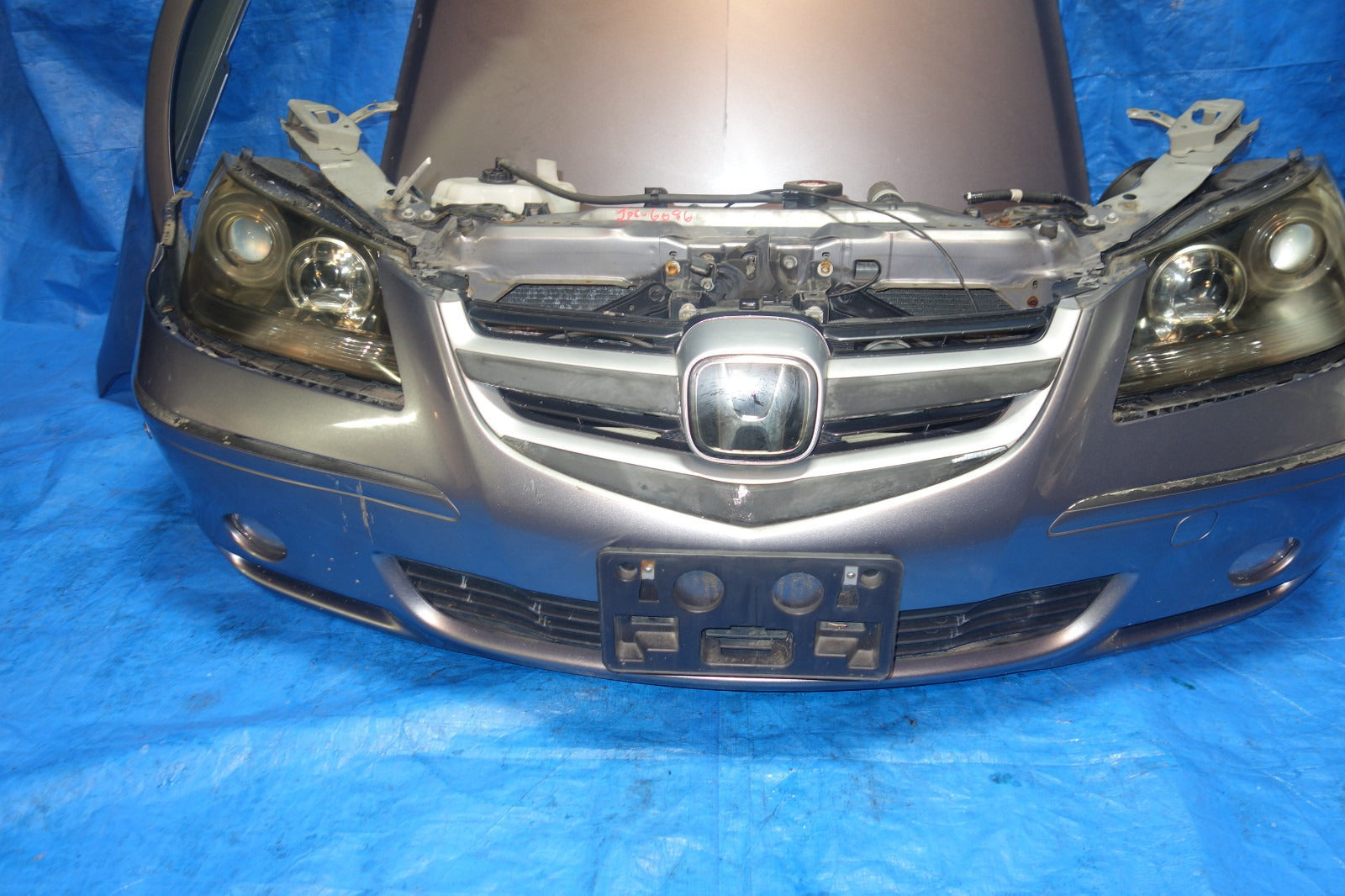 JDM Acura RL Bumper HID Headlights Fenders Hood Rebar Grille Fog Lights 2005-08