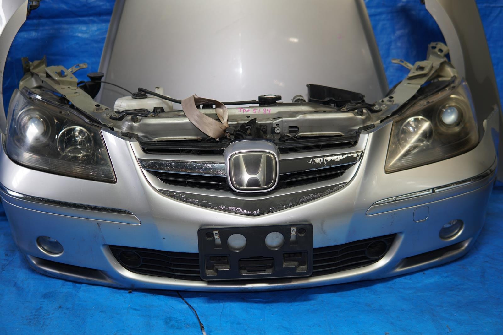JDM Acura RL Bumper HID Headlights Fenders Hood Rebar Grille Fog Lights 2005-08