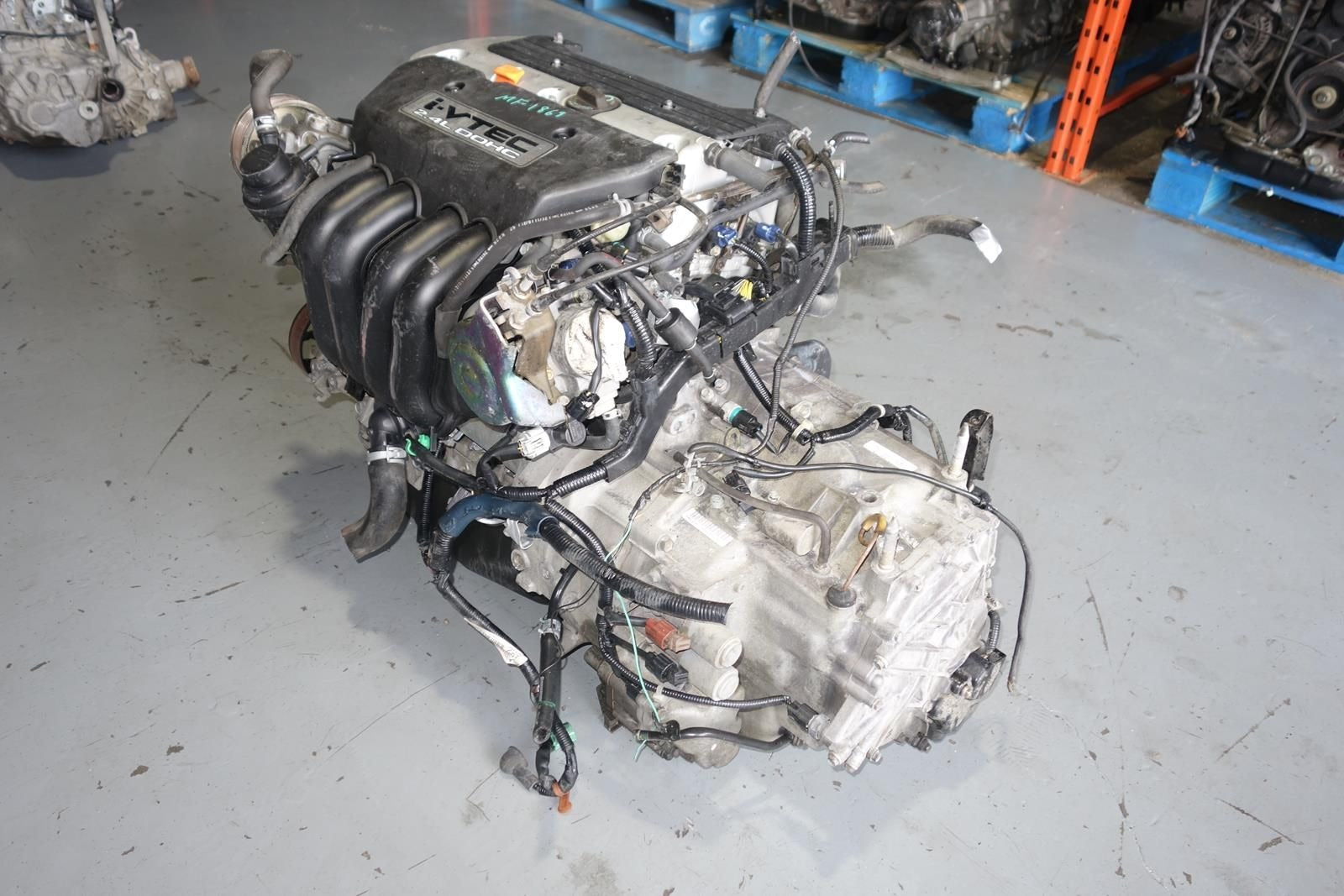 JDM Honda CRV 2.4L DOHC i-Vtec K24A Complete Engine Motor + 4x4 AWD Automatic Transmission 2002-2004 CR-V