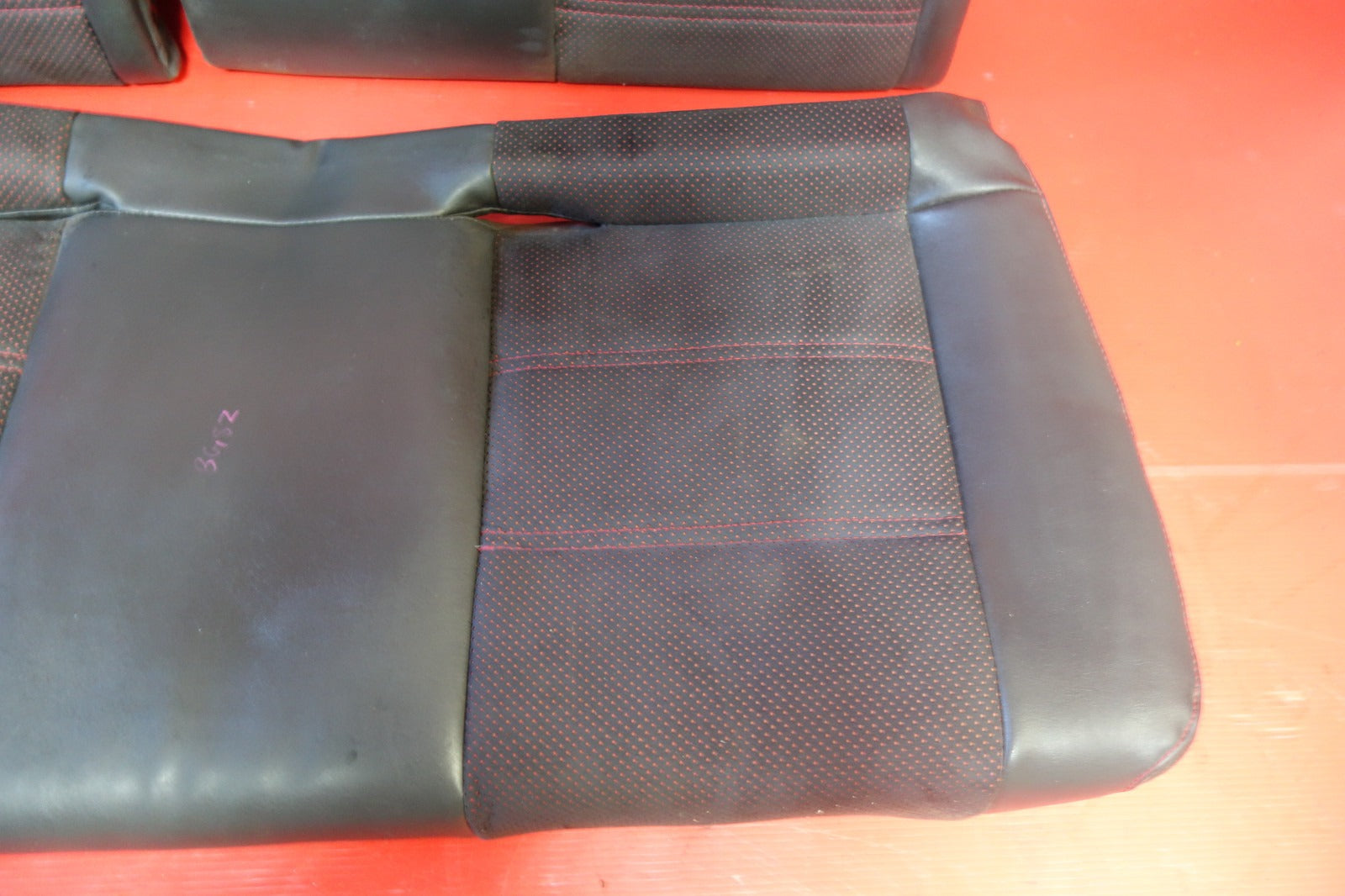 JDM Mazda Familia 323 GTR GT-R BG8Z OEM Rear Seats Leather Suede 1989-1994