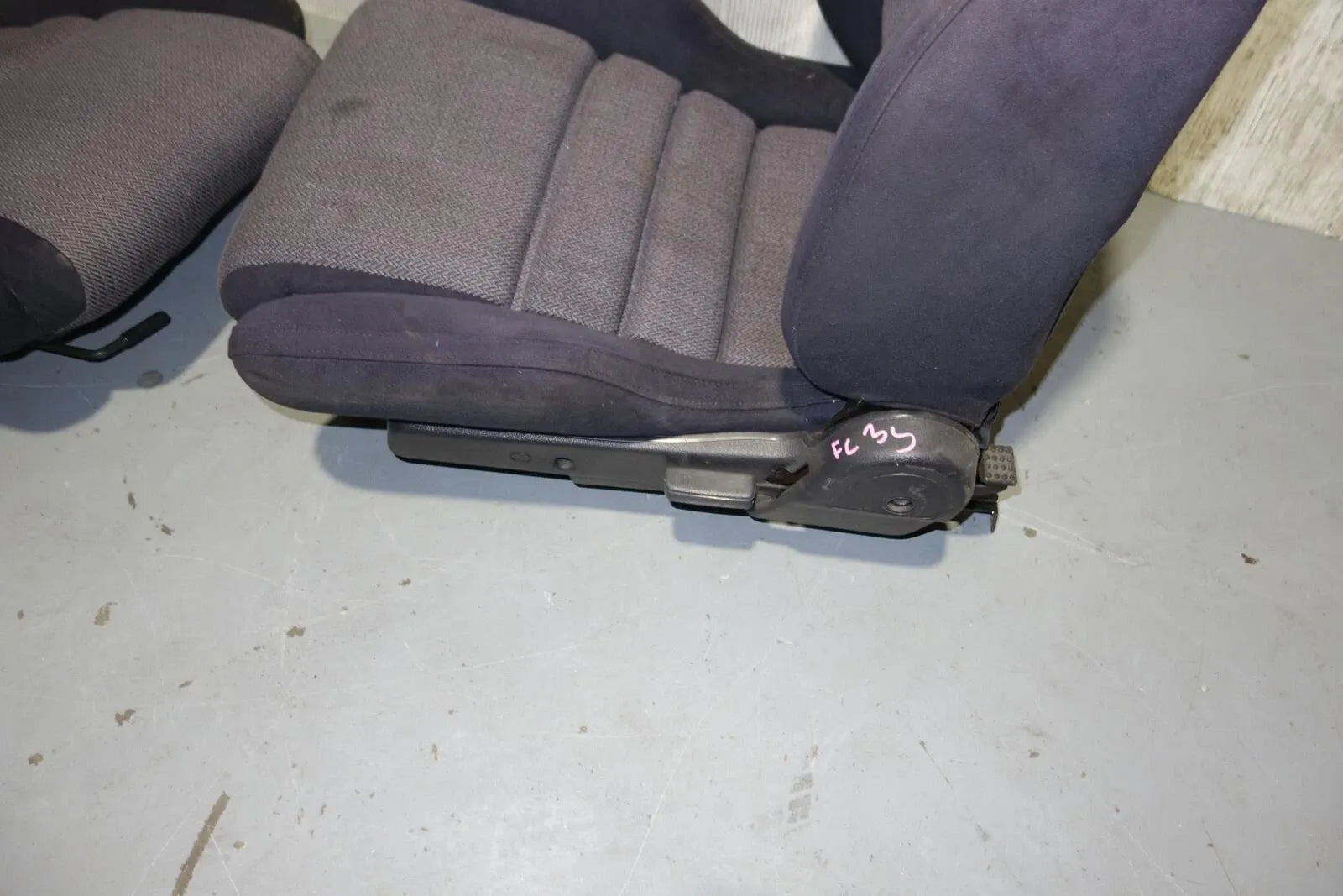 JDM 1989-1991 Mazda RX7 RX-7 FC3S OEM FRONT SEATS RAILS TURBO