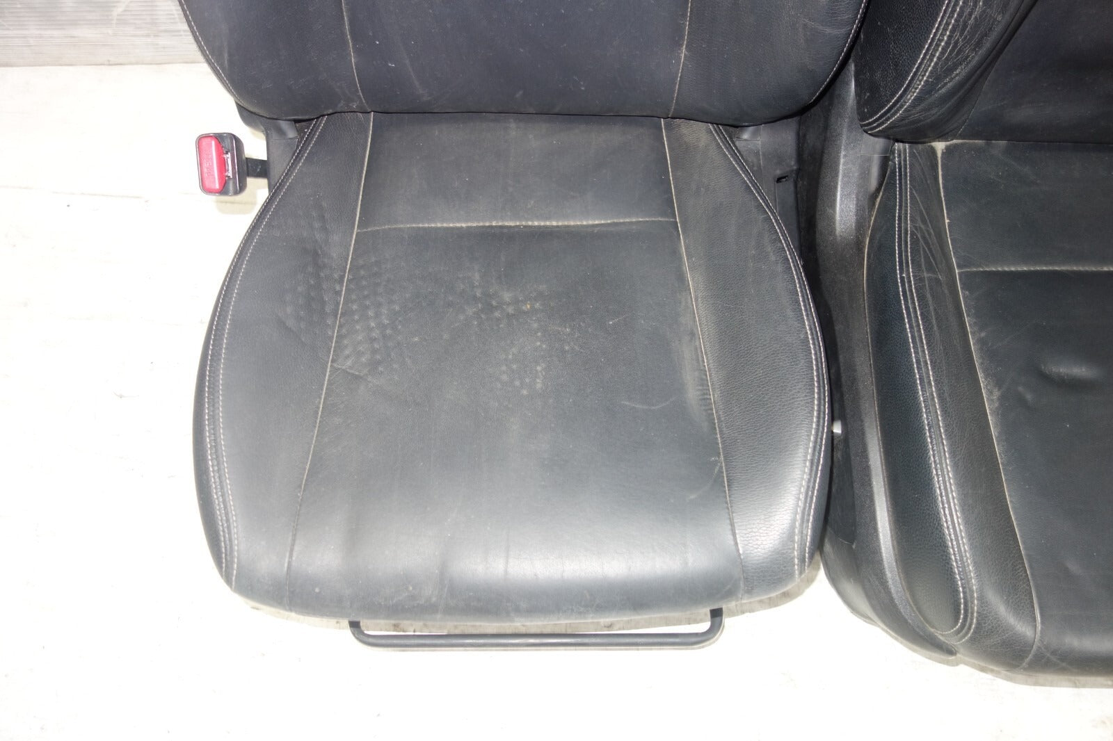 JDM Subaru Impreza WRX STi Front Seats Leather 2008-2014 GRB GRF Left Right #SET 3