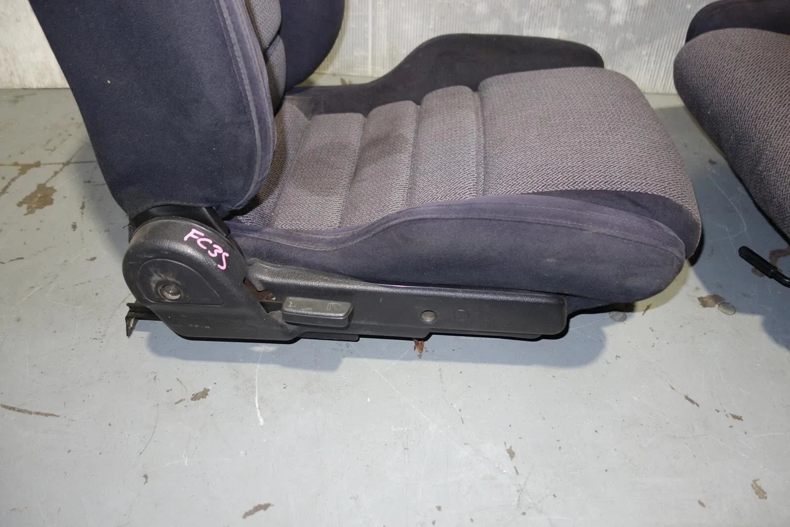 JDM 1989-1991 Mazda RX7 RX-7 FC3S OEM FRONT SEATS RAILS TURBO