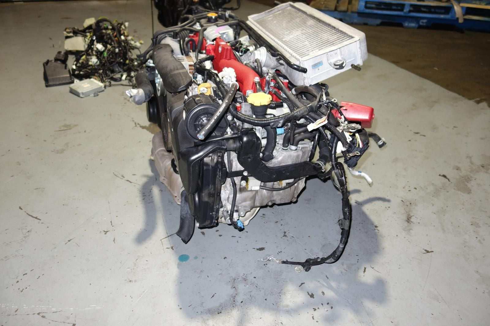 JDM Subaru Impreza WRX STi GR GRB V10 EJ207 2.0L DOHC AVCS Twin Scroll VF49 Turbo Engine Motor TMIC Intercooler 2015-2021