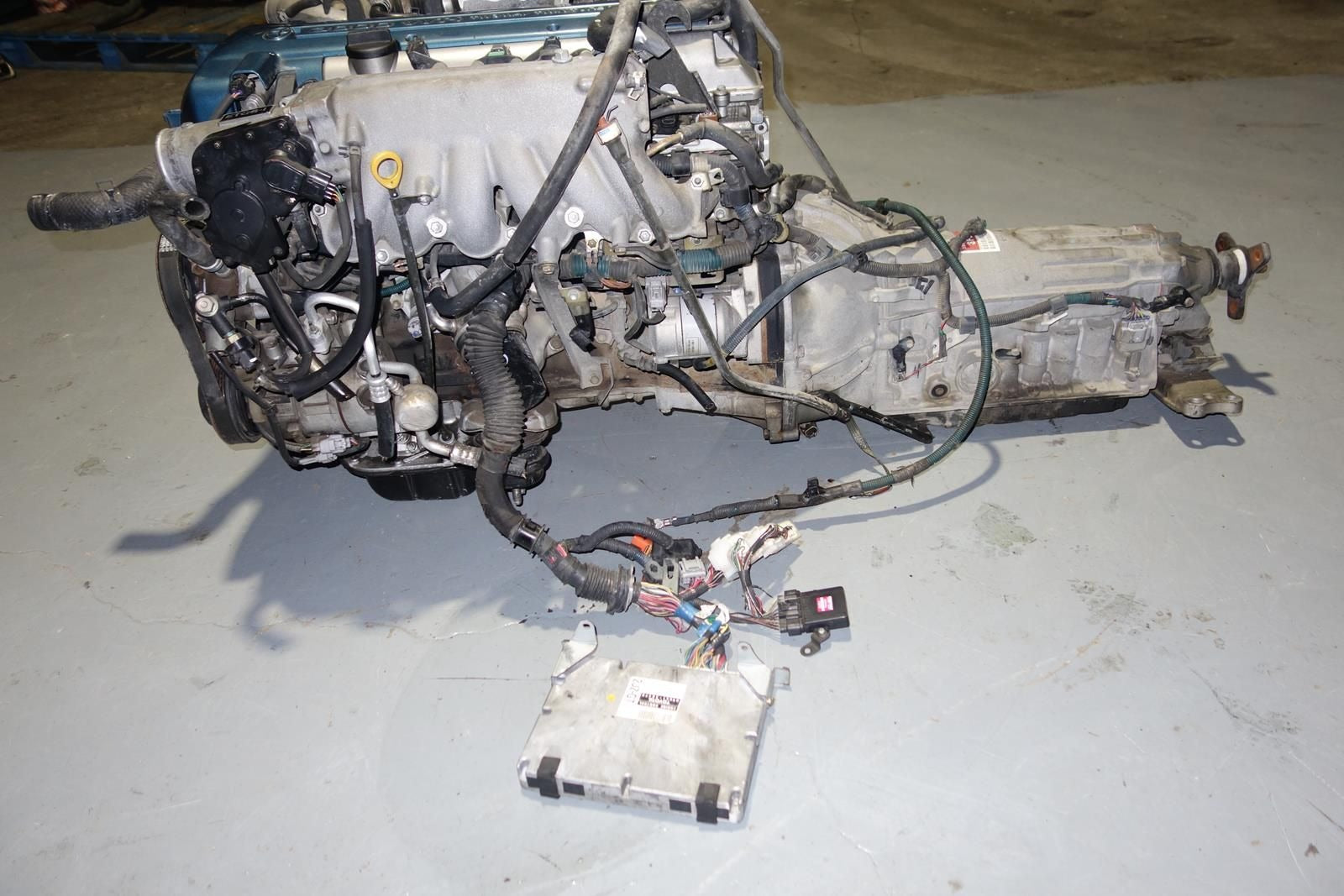 2JZ JDM Toyota Aristo Supra Lexus GS300 IS300 2JZGTE VVTi Twin Turbo Engine Auto Transmission ECU 2JZ-GTE Swap