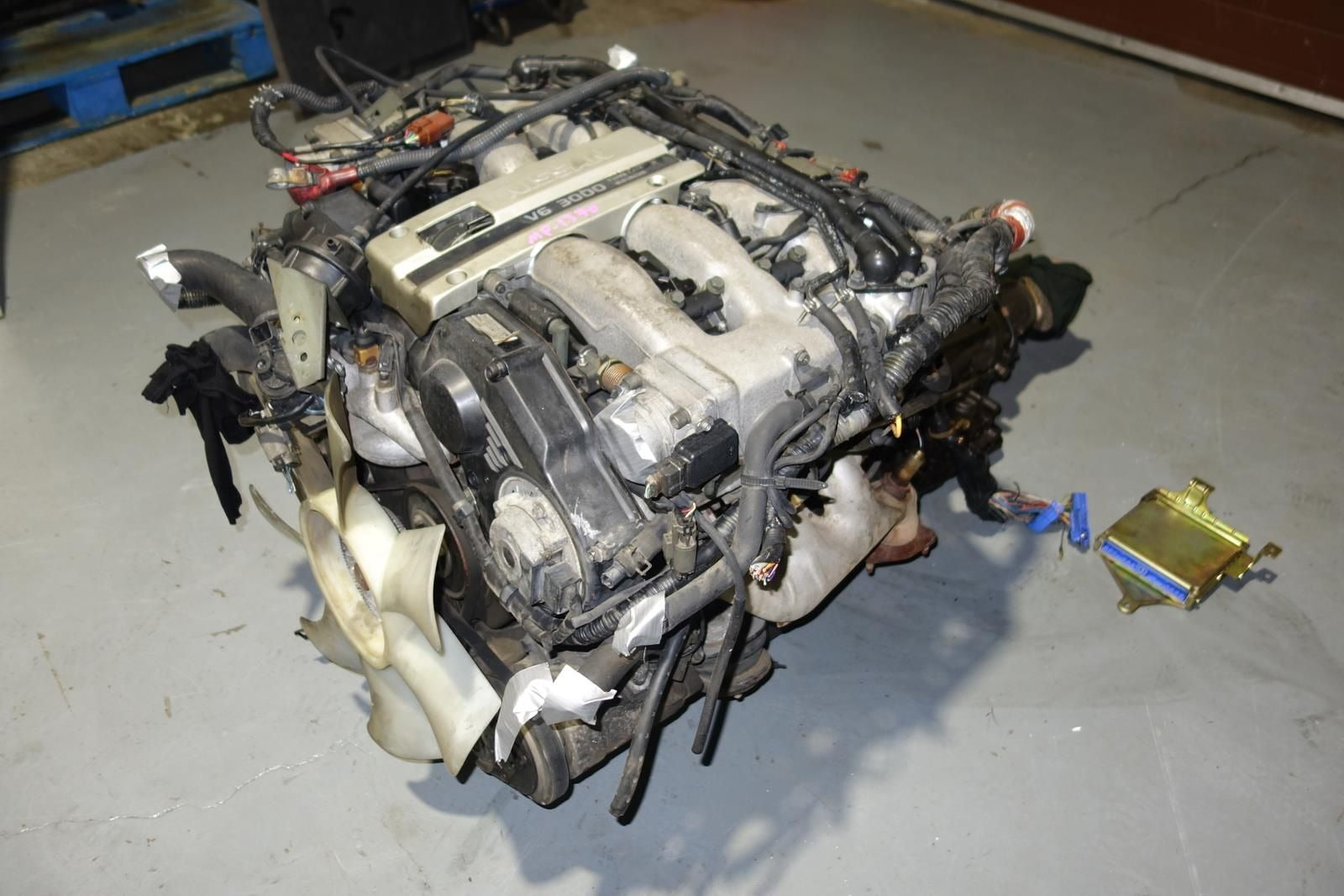 1990-1995 JDM NISSAN 300ZX VG30DE 3.0L V6 NON TURBO ENGINE ONLY NO TRANSMISSION VQ30 FAIRLADY