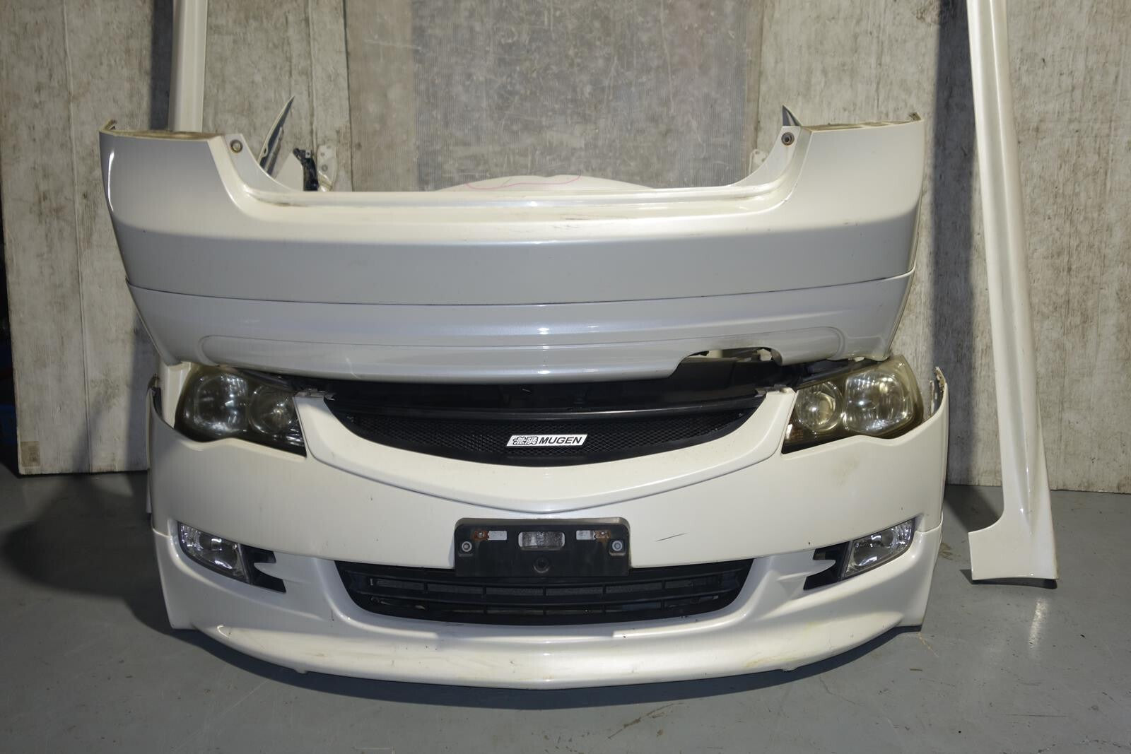 JDM Honda Civic Acura CSX Bumper Lip Headlights Fender Hood Grille 2006-2011 OEM Sideskirts Rear Bumper