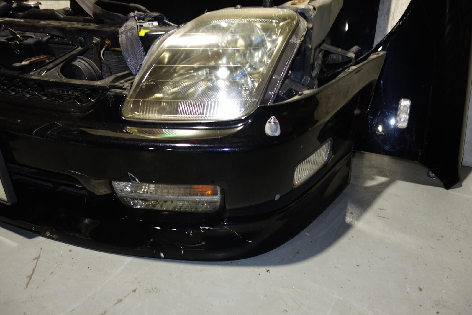 JDM Honda Prelude Bumper Headlights Fenders Hood Fogs Lights Grille Lip 1997-01
