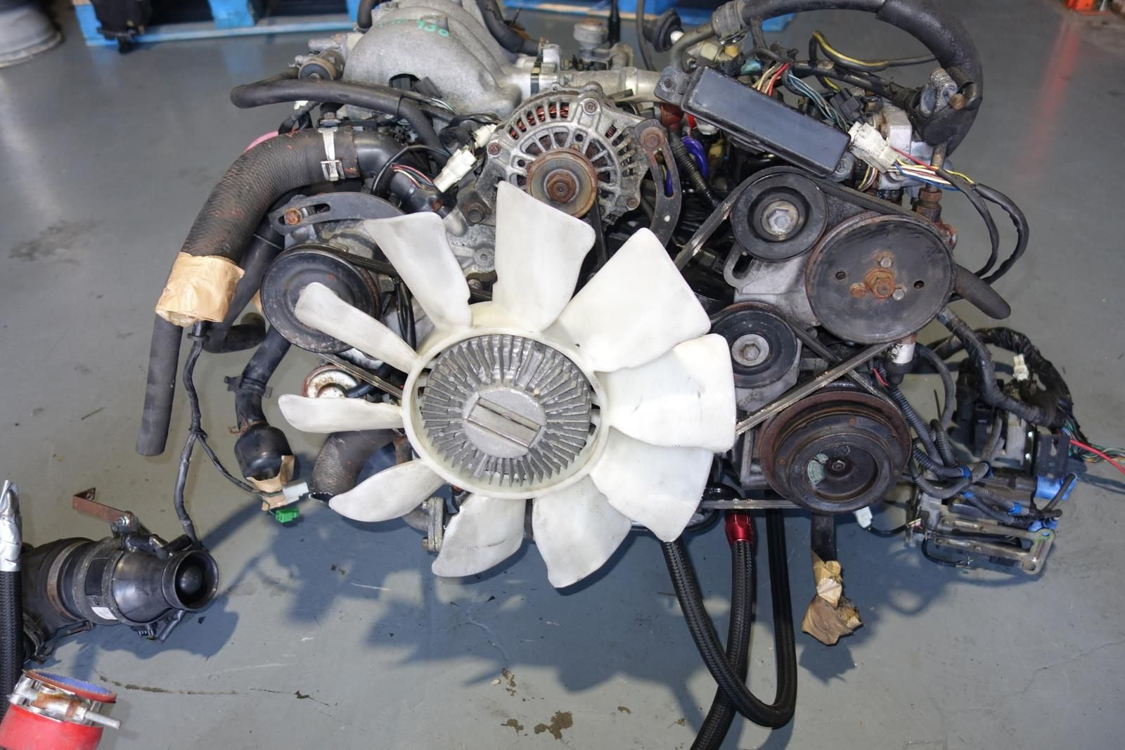 1988-1991 JDM Mazda RX7 13B Turbo Rotary Engine 5speed Transmission FC3S RX-7 FC