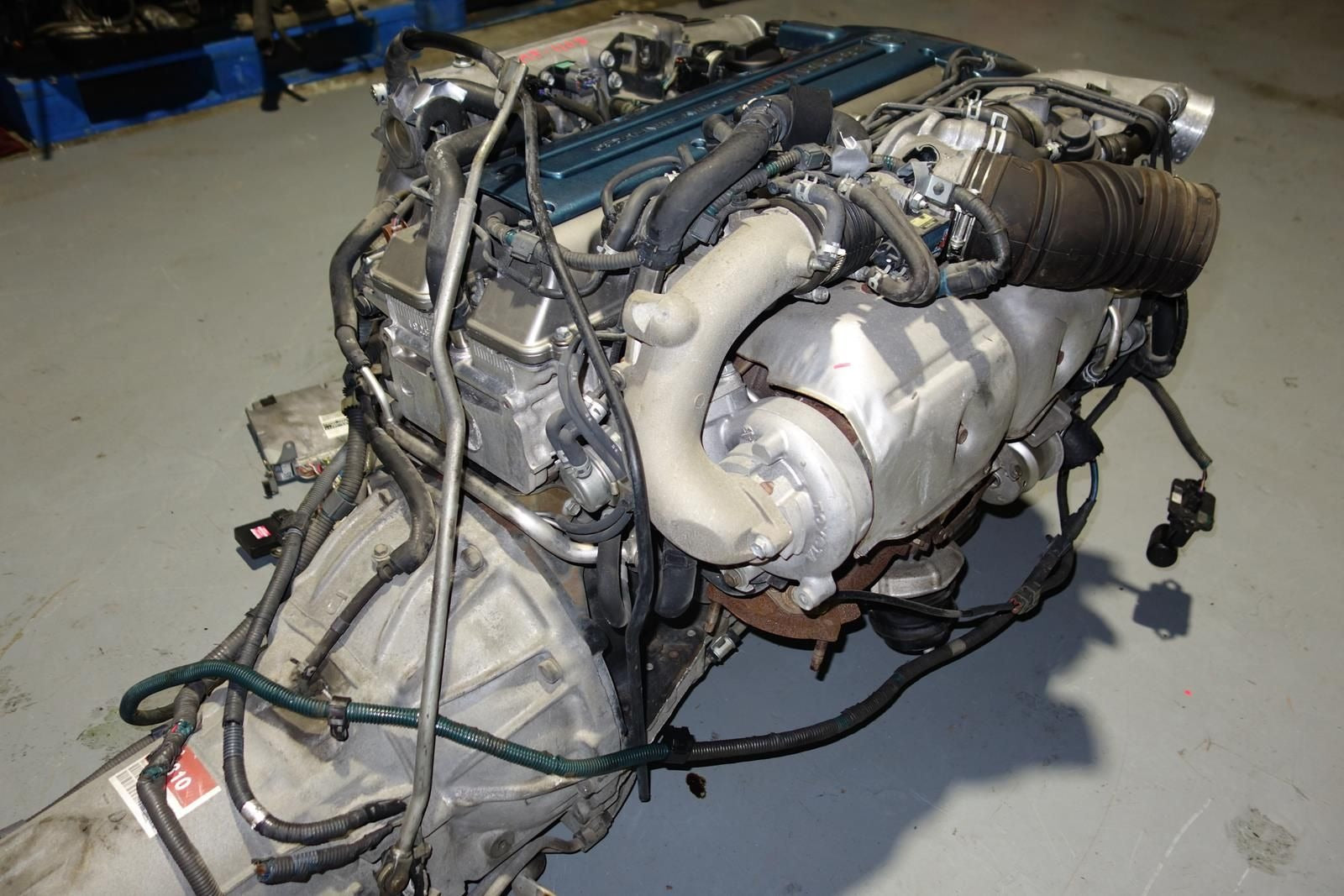 2JZ JDM Toyota Aristo Supra Lexus GS300 IS300 2JZGTE VVTi Twin Turbo Engine Auto Transmission ECU 2JZ-GTE Swap