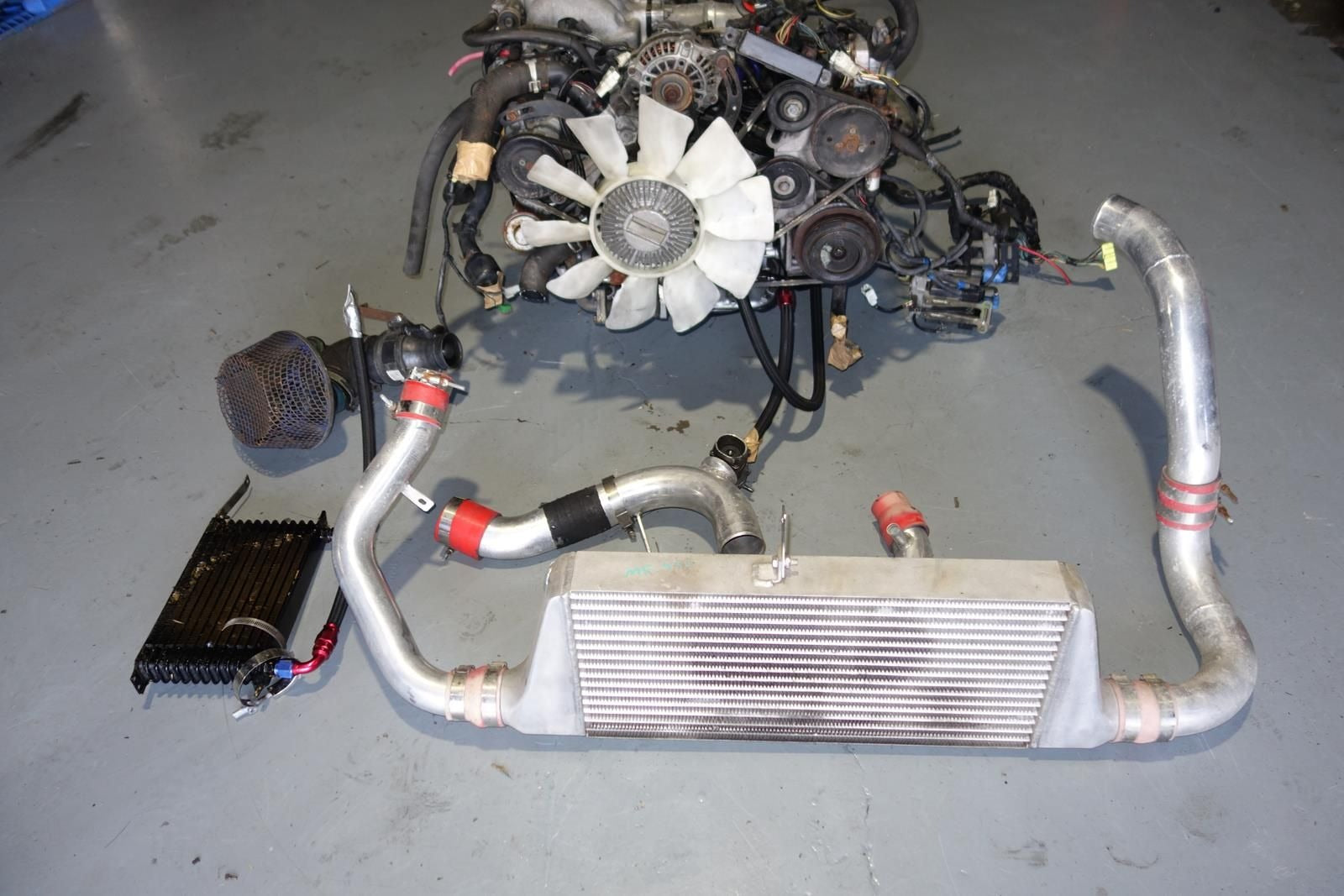 1988-1991 JDM Mazda RX7 13B Turbo Rotary Engine 5speed Transmission FC3S RX-7 FC