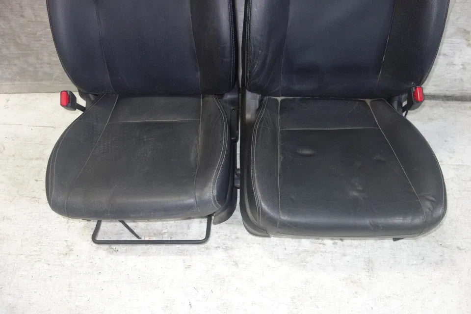 JDM Subaru Impreza WRX STi Front Seats Leather 2008-2014 GRB GRF Left Right #SET 3