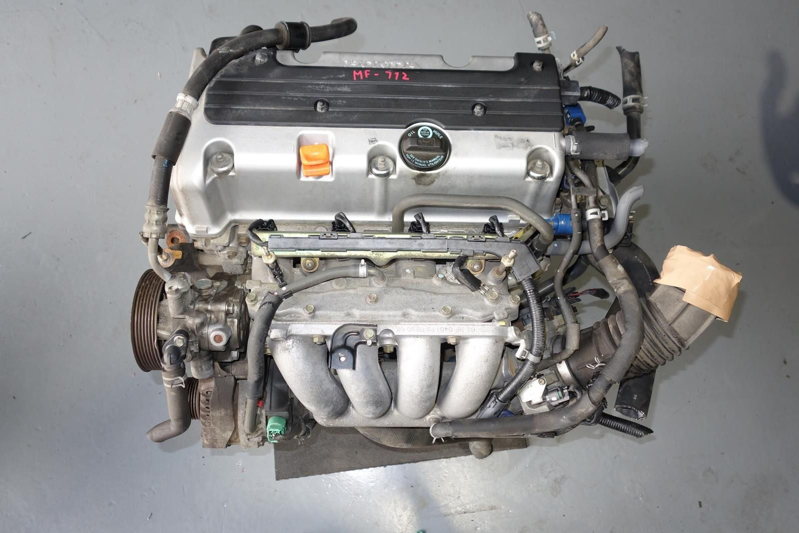 JDM Acura TSX K24A K24A2 2.4L DOHC i-VTEC Engine / Motor ONLY 3-Lobes RBB-1 RBB-2 RBB-3 RBB-4 Head True VTEC 2004-2008 Honda