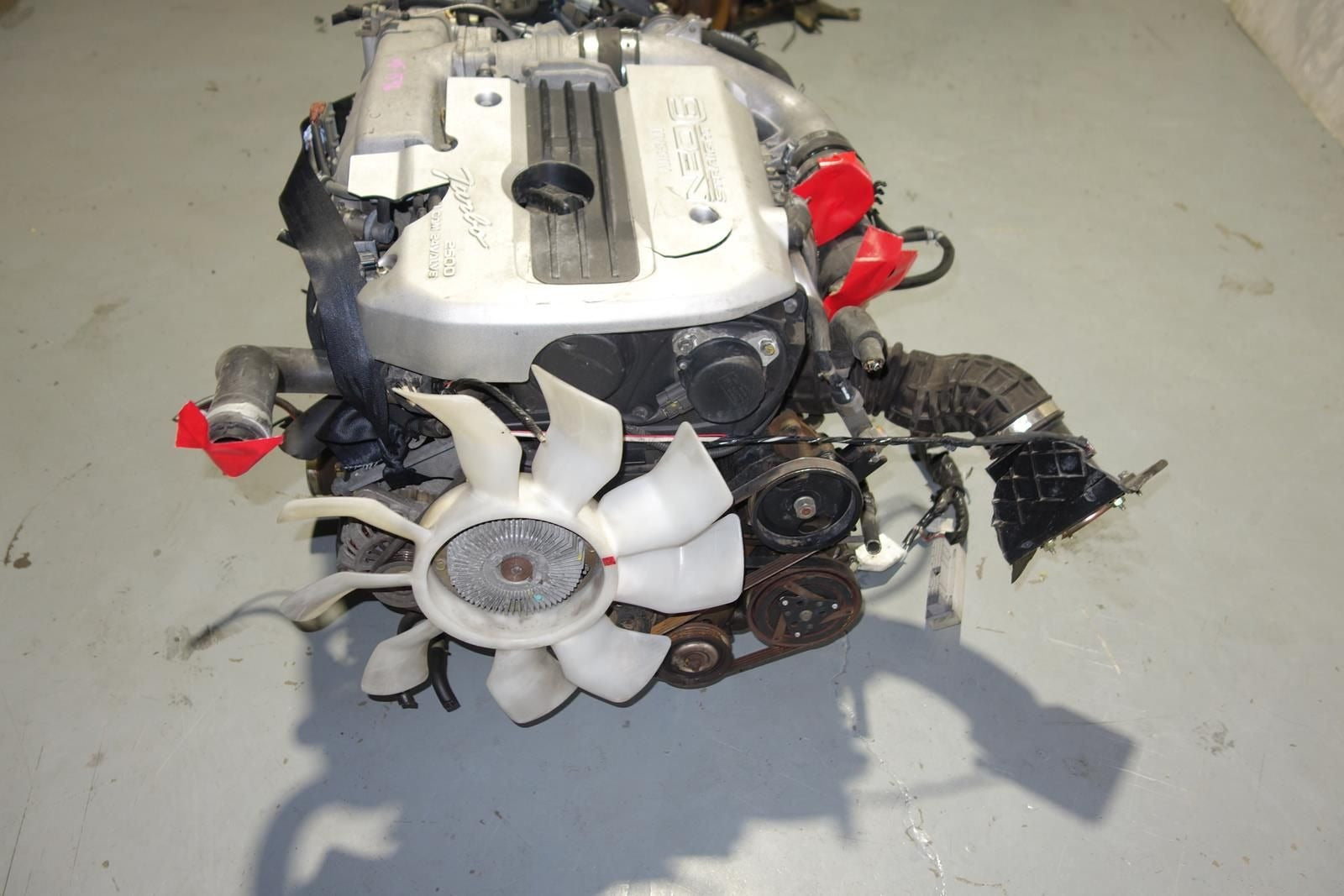 JDM NISSAN SKYLINE R34 GTT 2.5L DOHC TURBO NEO6 ENGINE LONGBLOCK JDM RB25DET AWD RB25 RB25-DET