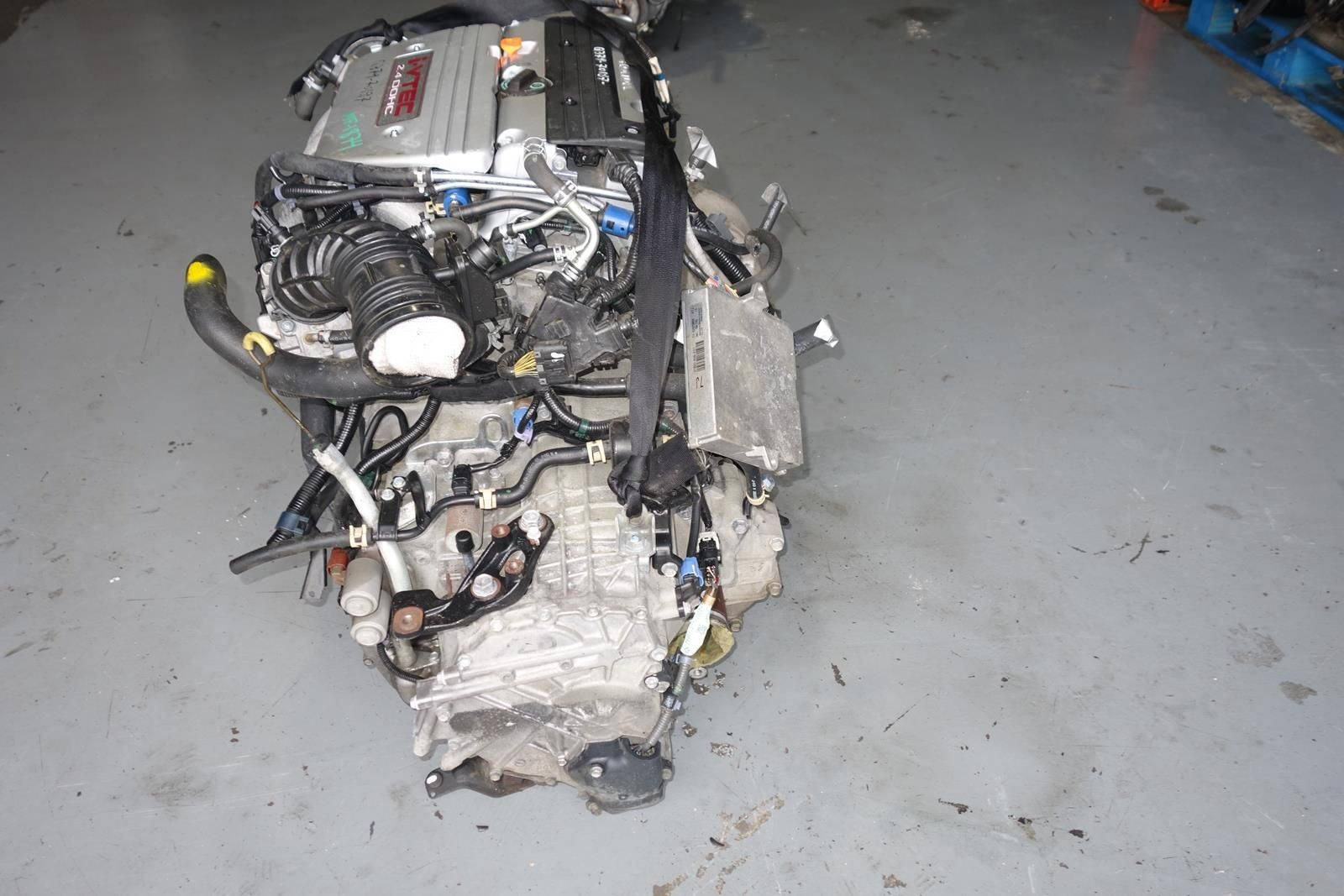 JDM Acura TSX K24A K24A2 2.4L DOHC i-VTEC Engine / Motor + Automatic Transmission 205hp 3-Lobes RBB Head True VTEC 2004-2008