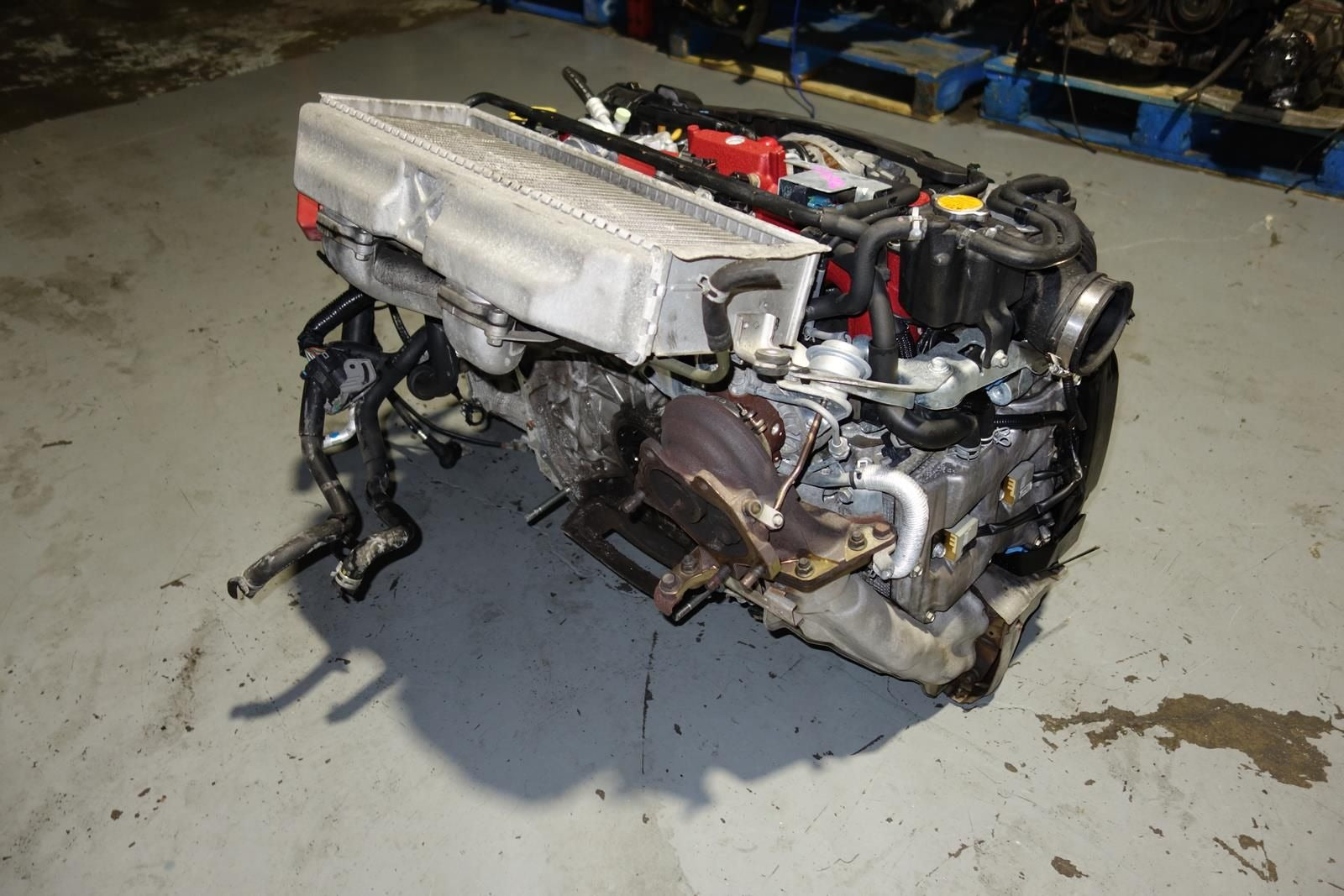 JDM Subaru Impreza WRX STi GR GRB V10 EJ207 2.0L DOHC AVCS Twin Scroll VF49 Turbo Engine Motor TMIC Intercooler 2015-2021