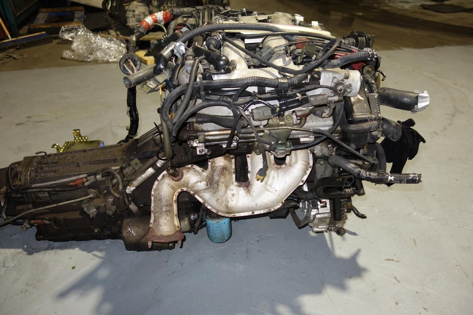 1990-1995 JDM NISSAN 300ZX VG30DE 3.0L V6 NON TURBO ENGINE ONLY NO TRANSMISSION VQ30 FAIRLADY