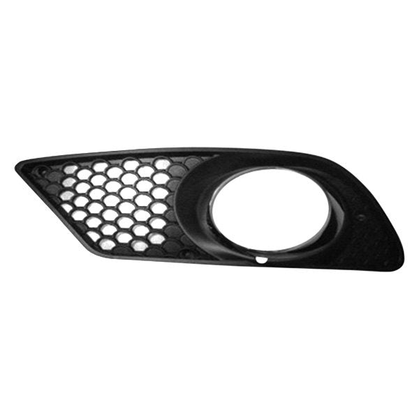 MERCEDES C-CLASS 2008-2011 — FRONT BUMPER OUTER GRILLE LH; CHR/BLK; W/AMG STYLING; FOR C300/C350 2008-2011