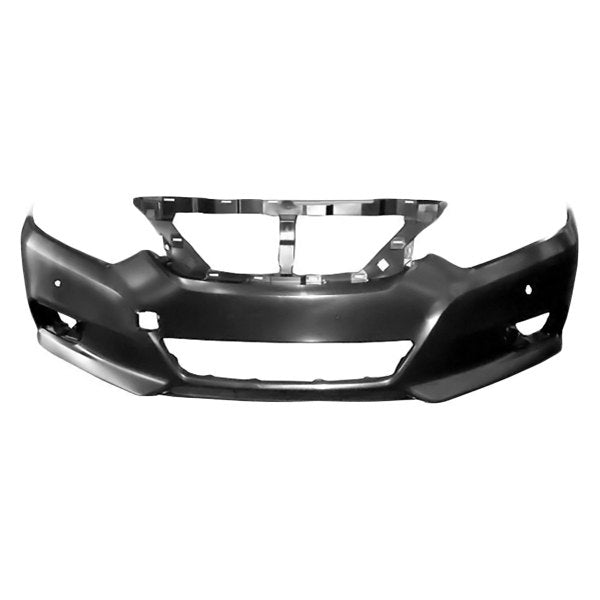 NISSAN ALTIMA 2016-2018 — FRONT BUMPER PRIMED; W/O DISTANCE SENSORS; ALTIMA 2016-2018