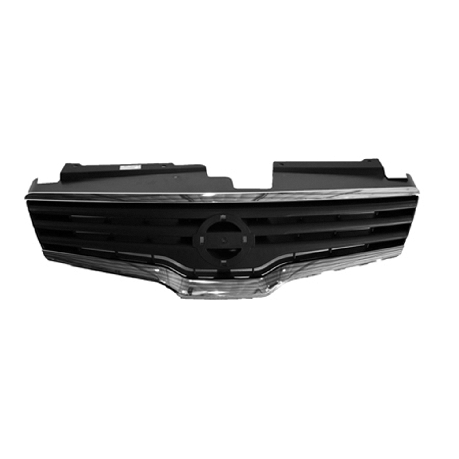 NISSAN ALTIMA 2007-2012 — FRONT GRILLE; D.GRAY W/CHR MLDG; ALTIMA SEDAN / HYBRID 2007-2009