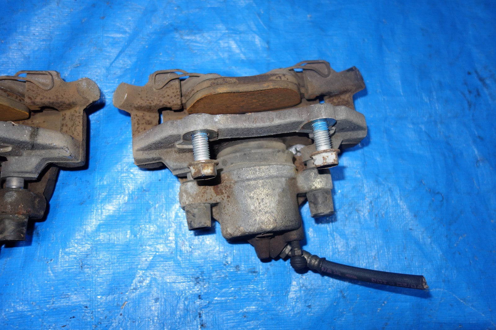 JDM Mazda 3 OEM 1 Piston Front Brake Calipers LH RH Pair Original 2004-2006