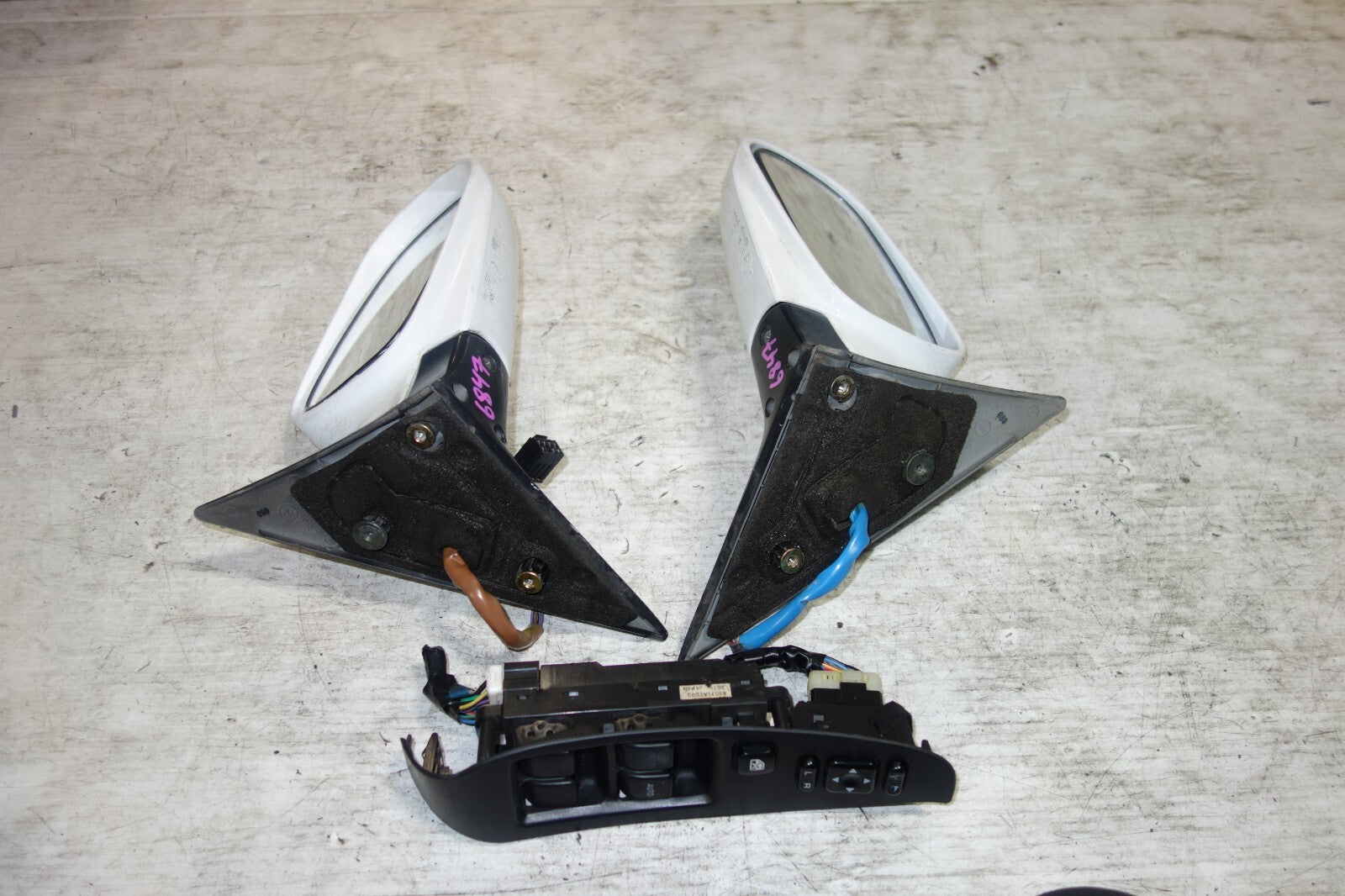 JDM Subaru Legacy Power Folding Mirrors Auto Flip 2000-2004 #6847