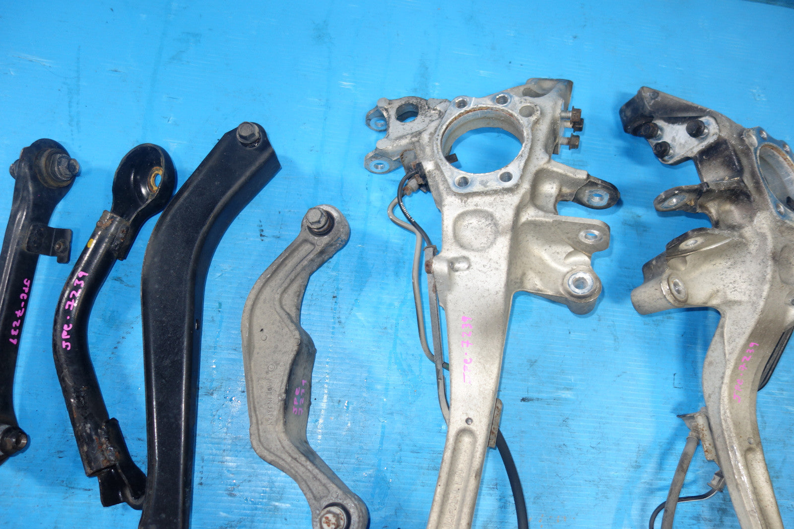 JDM Subaru Legacy Spec-B Rear Aluminum Trailing Arm Control Arms 2005-2009 BP BL