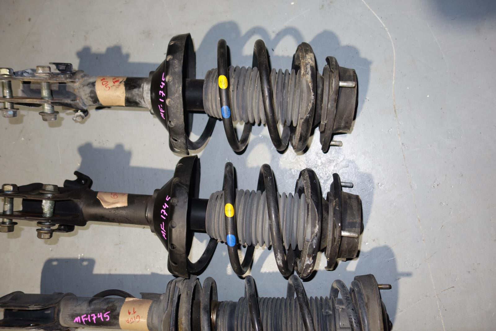 JDM Subaru Impreza WRX Shocks Coil Springs Struts Assembly 2002-2007 V8 V9
