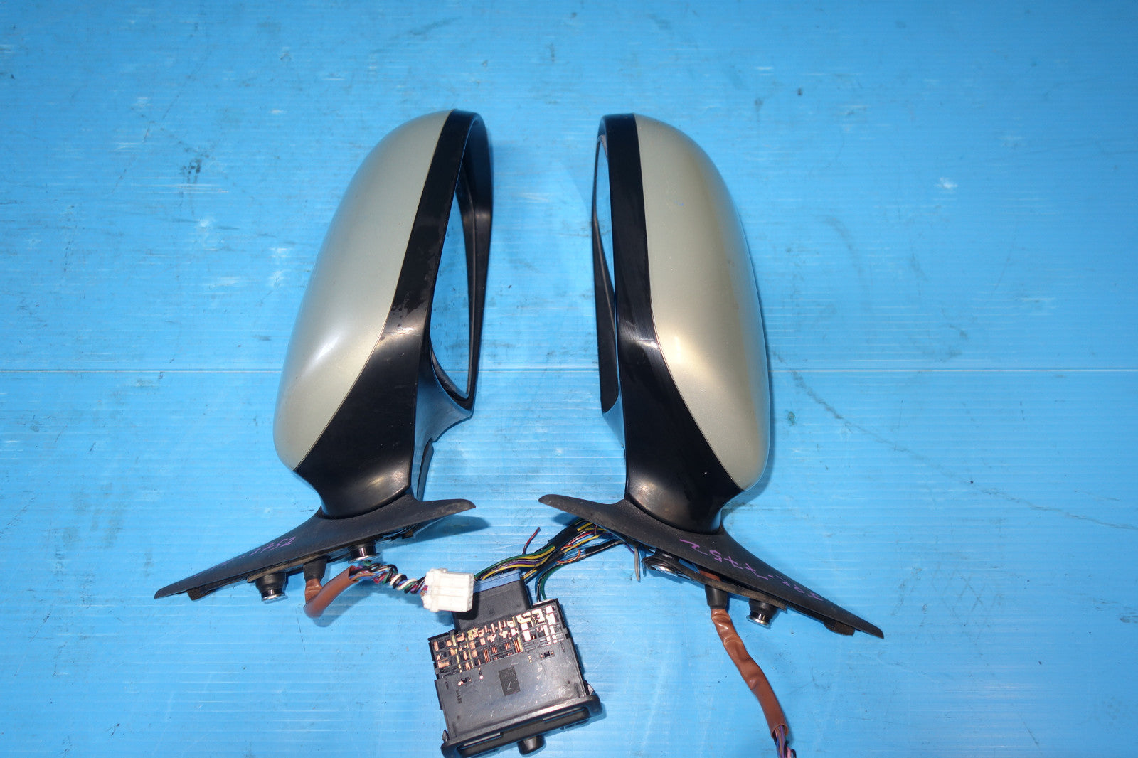 JDM Subaru Legacy Power Folding Mirrors Heated Signal Lights 2005-2009 BP BL #52