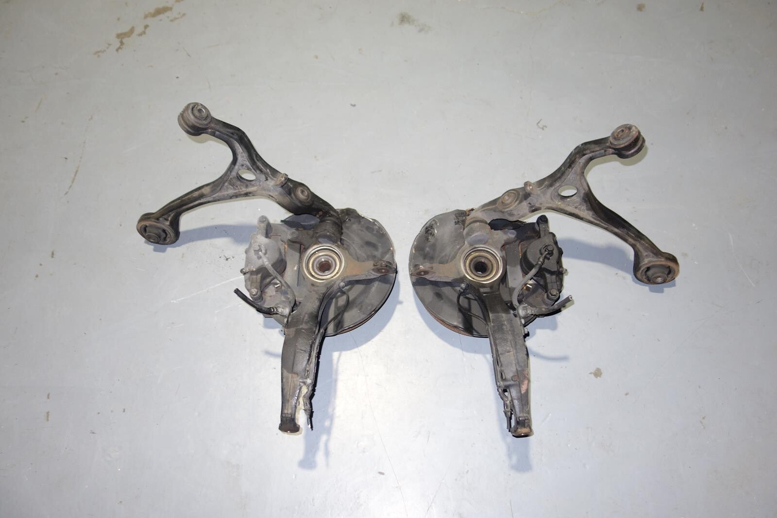 JDM 2004-2008 ACURA TSX CL7 OEM FRONT WHEEL HUB SPINDLE KNUCKLE CALIPERS LOWER