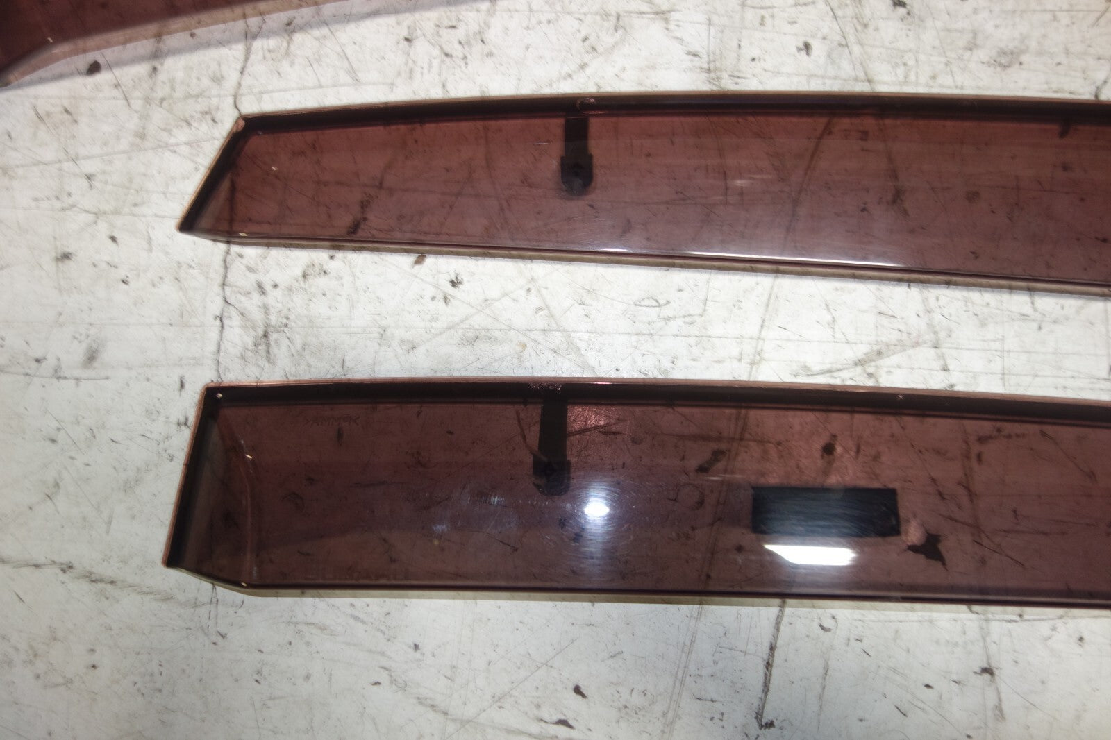 JDM Subaru Impreza WRX STI Window Visors Rain Guards 2008-2014 GRF GRB OEM Japan