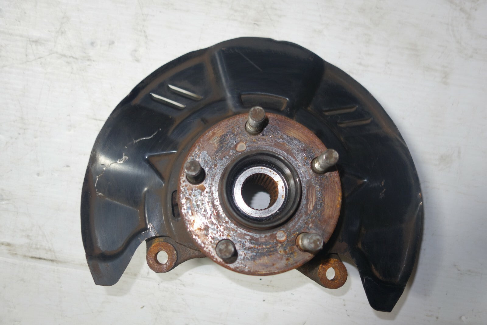 JDM 08-14 SUBARU IMPREZA WRX OEM FRONT GENUINE RIGHT KNUCKLE SPINDLE HUB GENUINE