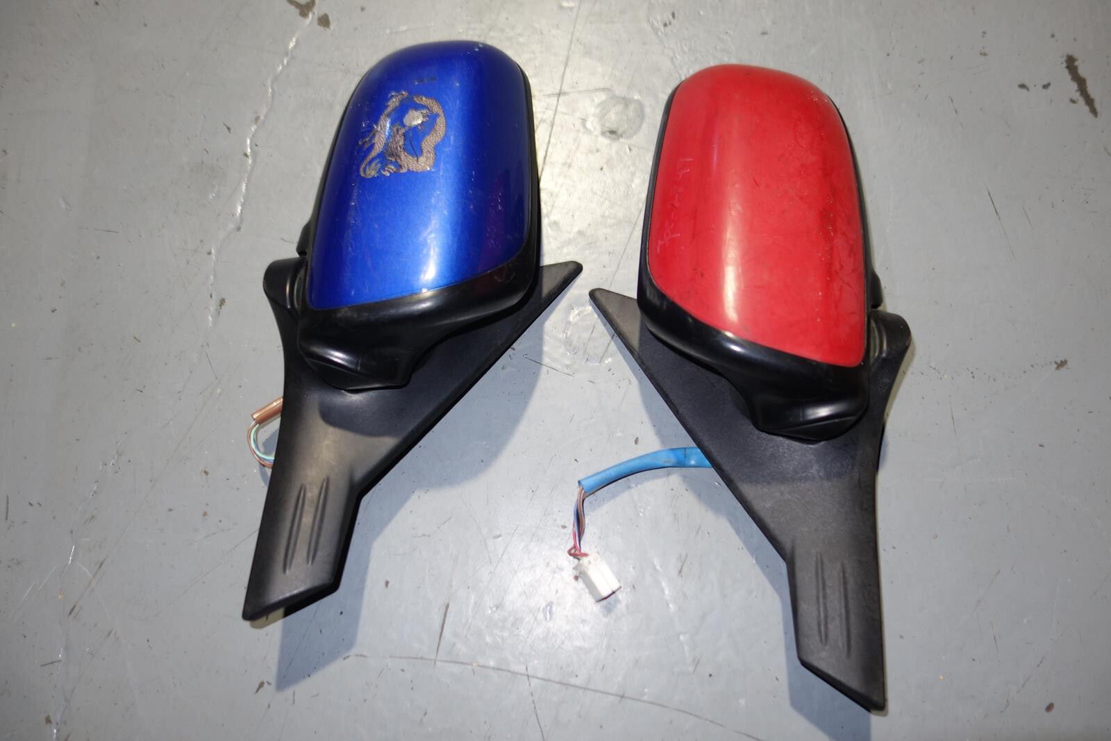 JDM 2002-2007 Subaru Impreza WRX STi V8 Power Folding Mirrors 2002-2007 GDB GD