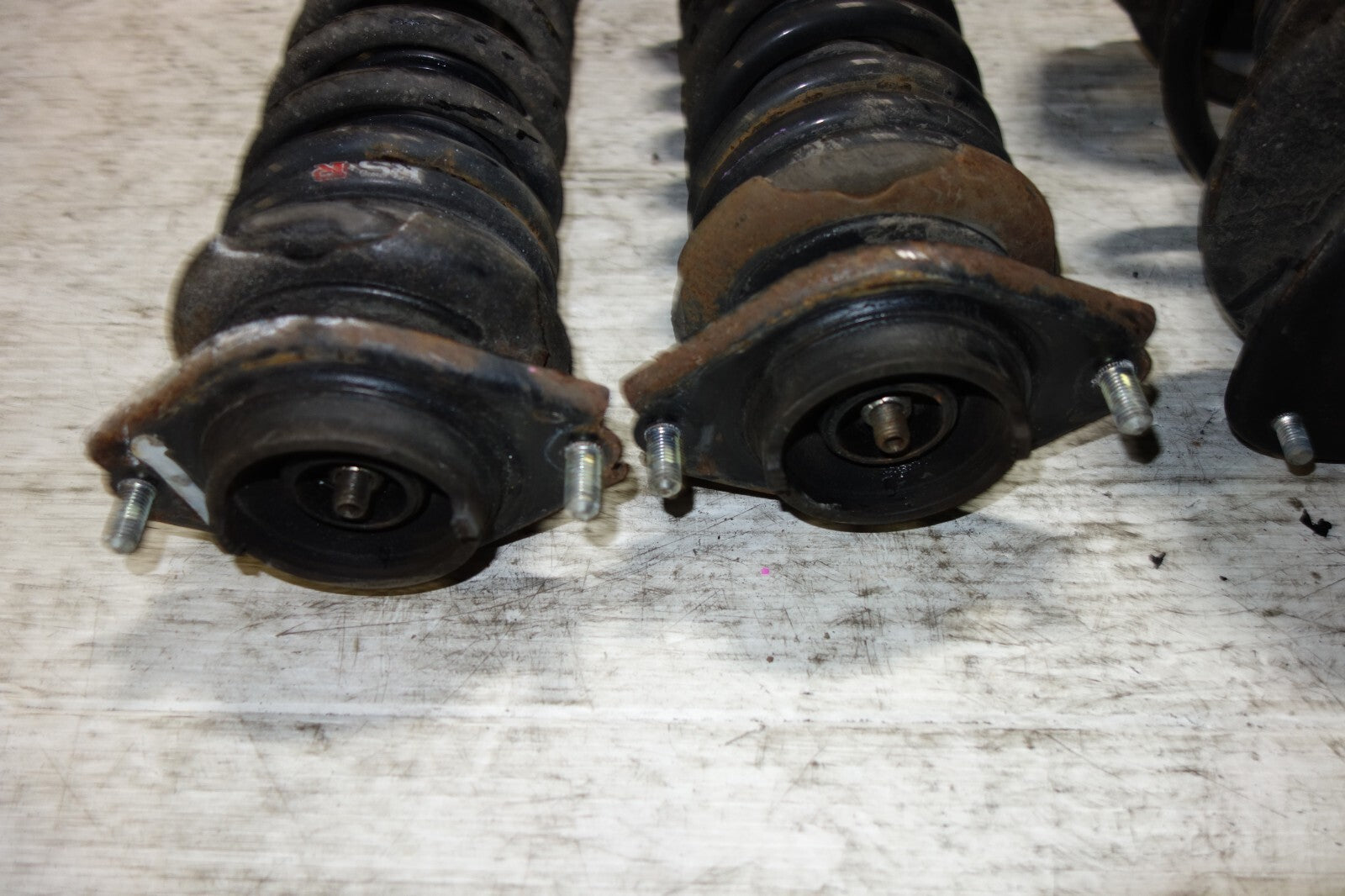 JDM 2008-2014 SUBARU IMPREZA WRX OEM FRONT & REAR RS-R SHOCKS STRUT COIL SPRING