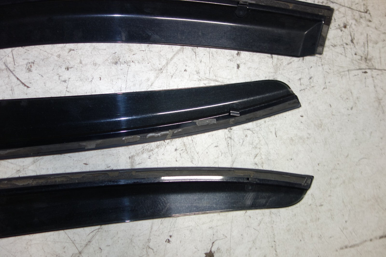 JDM 2008-2012 HONDA INSPIRE ACCORD CP3 WINDOW VISORS OEM RAIN GUARDS RARE