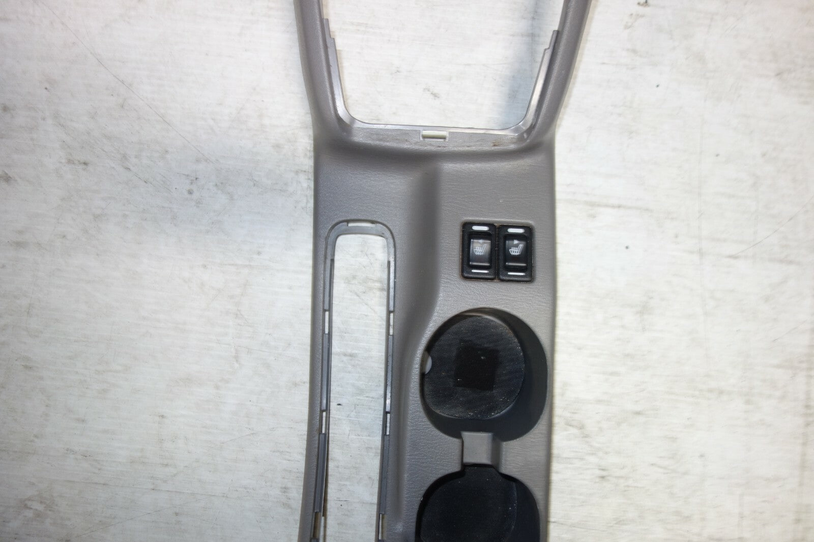 Subaru Forester Center Console Cup Holder E-Brake Trim With Switches OEM 03-08