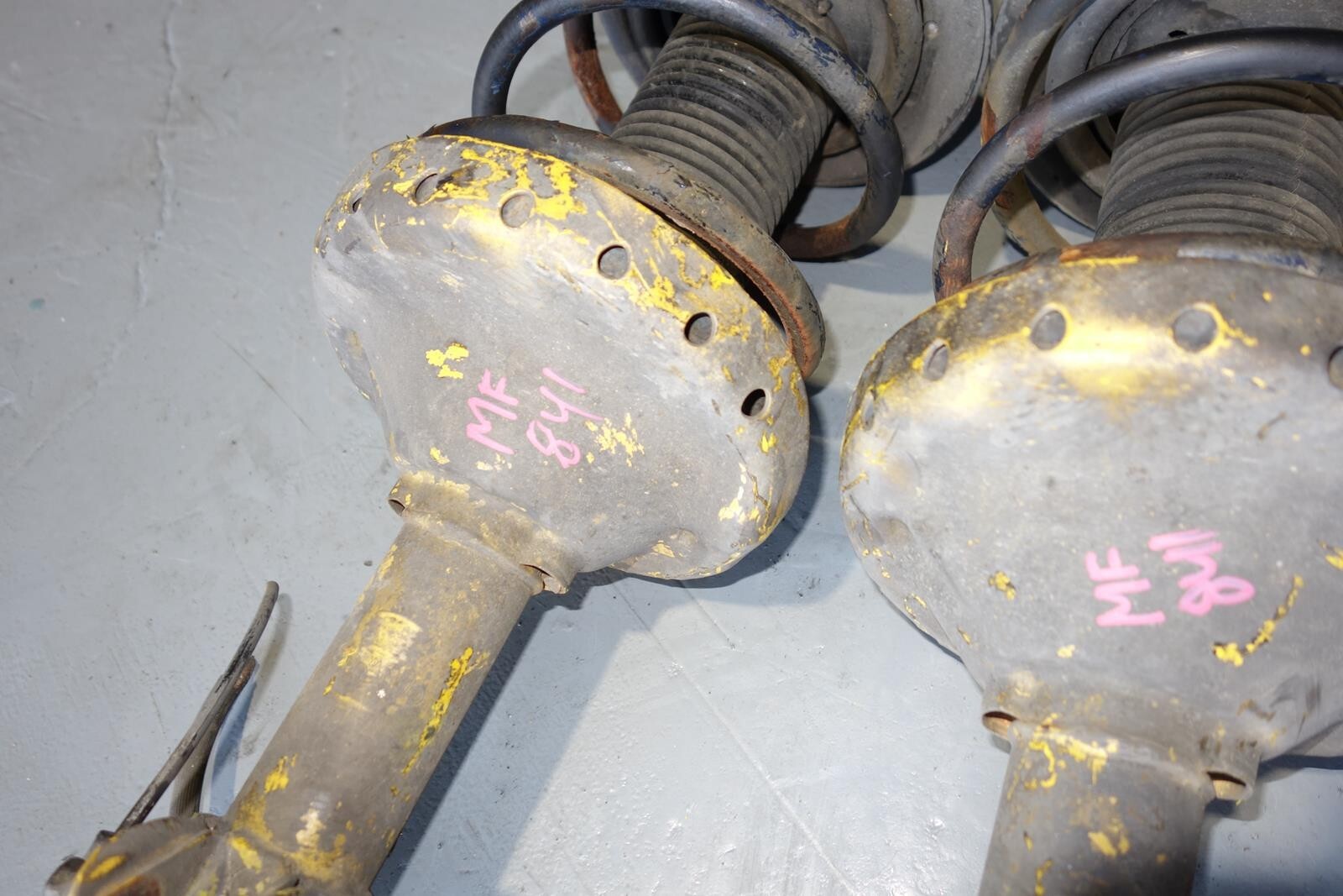 JDM Subaru Legacy Bilstein Yellow Shocks Struts Springs 2005-2009 # MF -841
