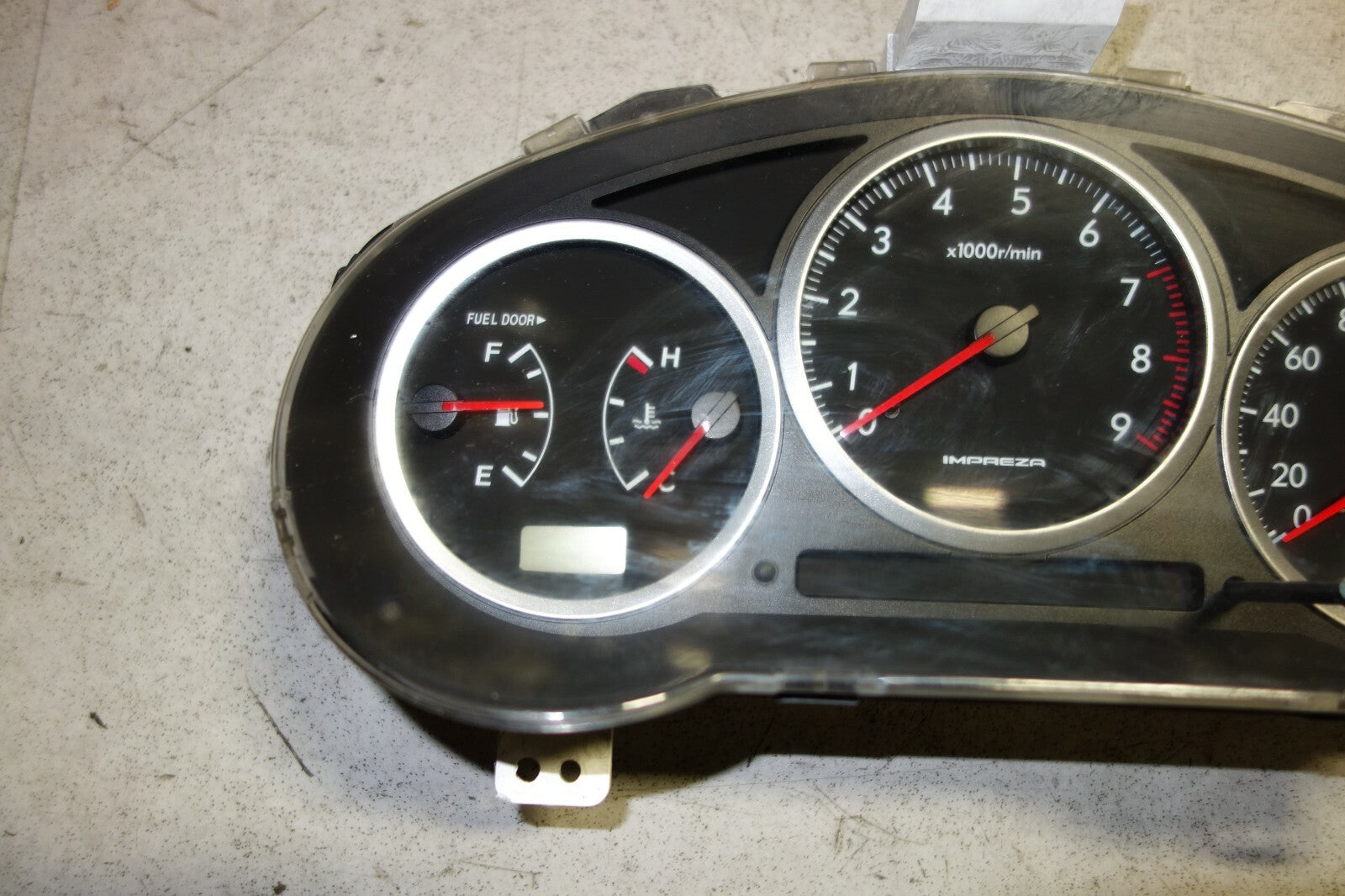 JDM 2004-2007 SUBARU IMPREZA WRX V8 V9 5SPEED MANUAL GAUGE CLUSTER SPEEDOMETER